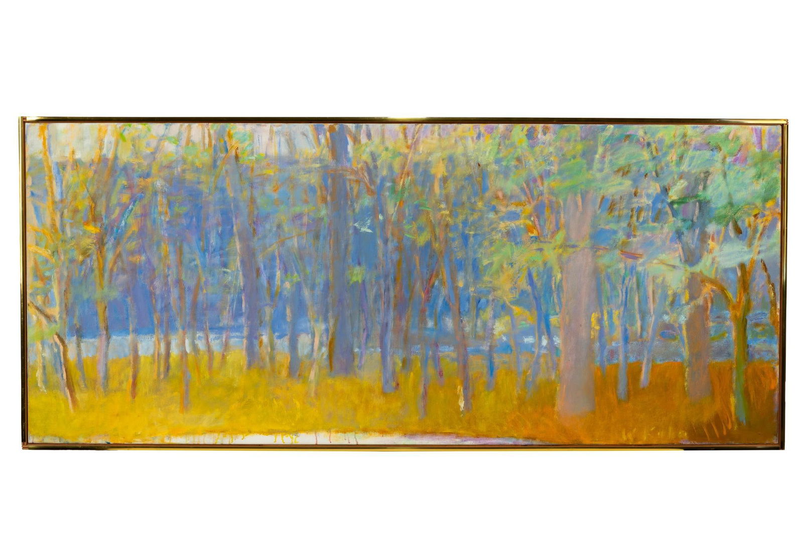 Wolf Kahn Oil on Canvas Painting (1 of 3)