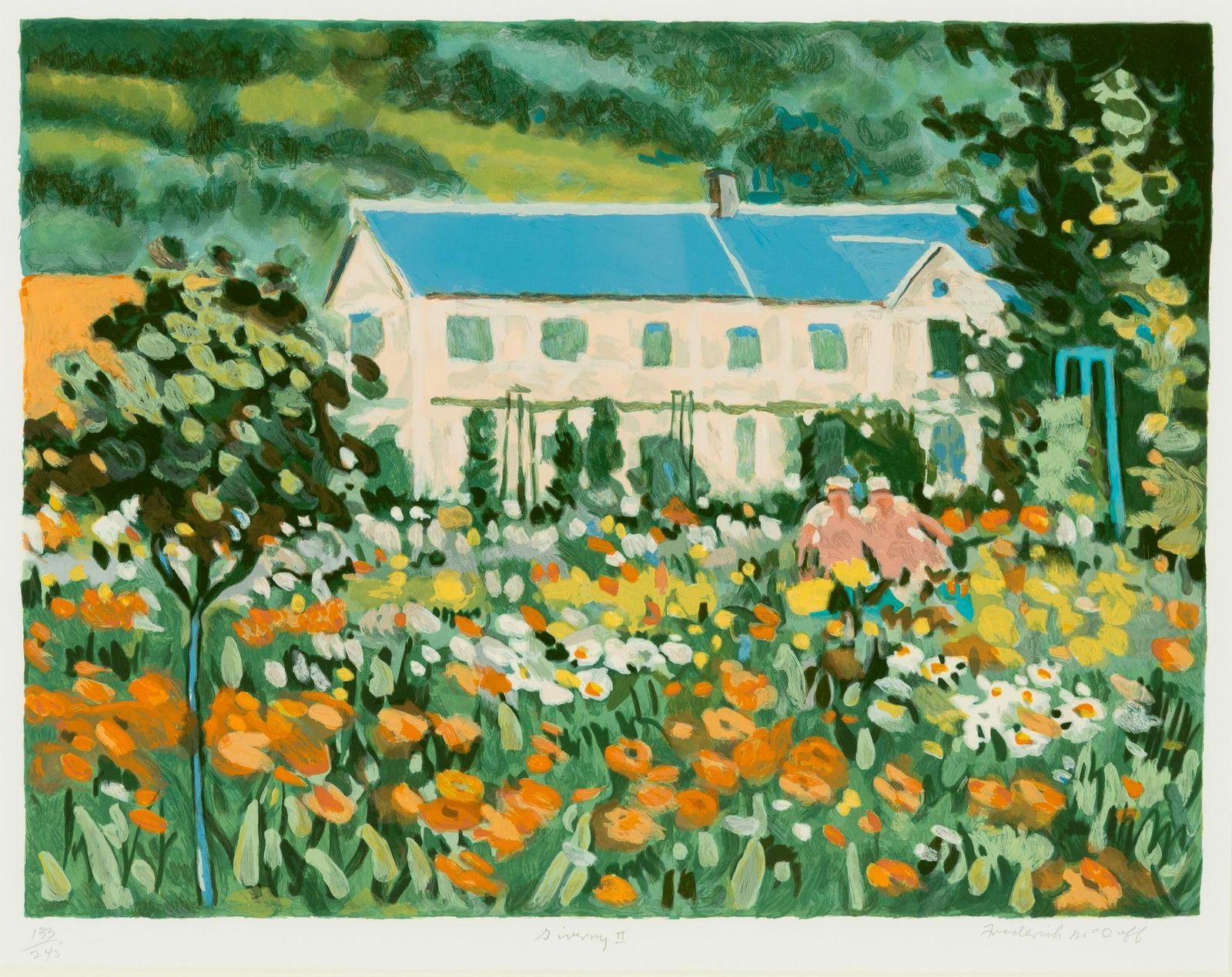 Frederick McDuff Giverny II Serigraph (1 of 6)
