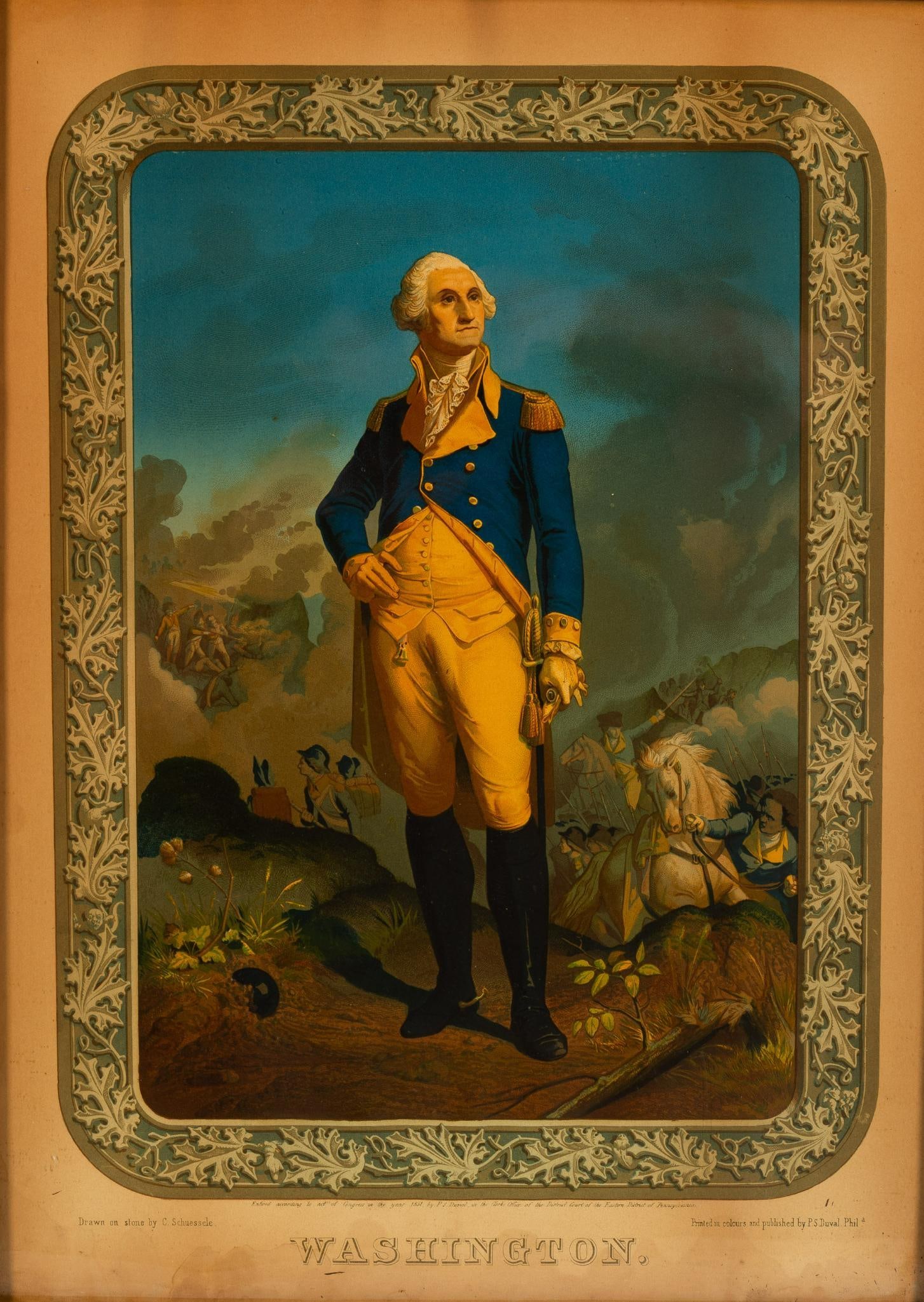 C. Schussele George Washington Engraving (1 of 5)