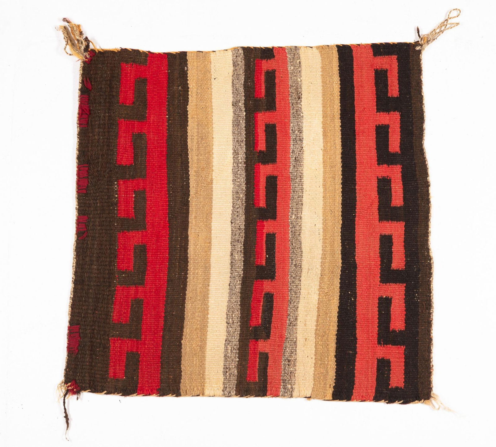 Navajo Saddle Blanket Early 20th Century (1 of 3)