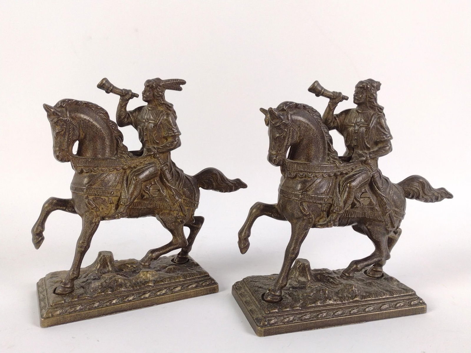 2 Figural Clock Toppers (1 of 6)