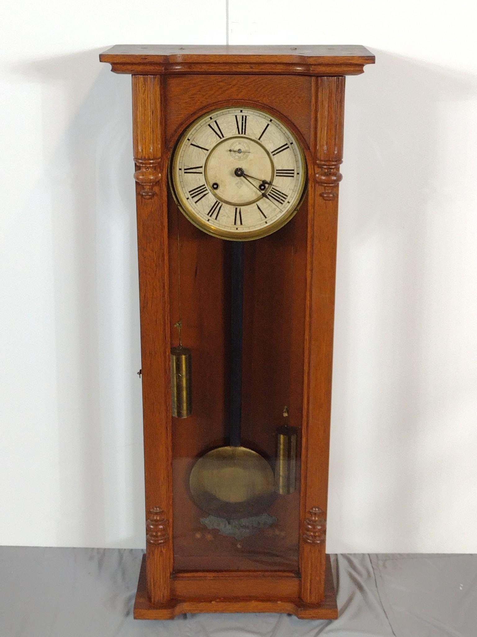 Antique Ansonia Weight Driven Shelf Clock (1 of 6)