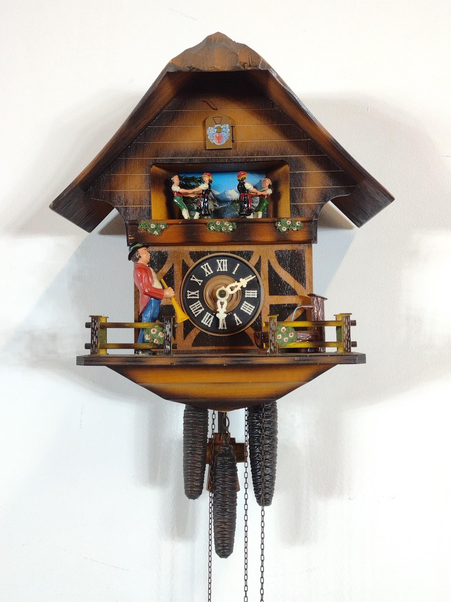 E. Schmeckenbecher West Germany Cuckoo Clock (1 of 6)