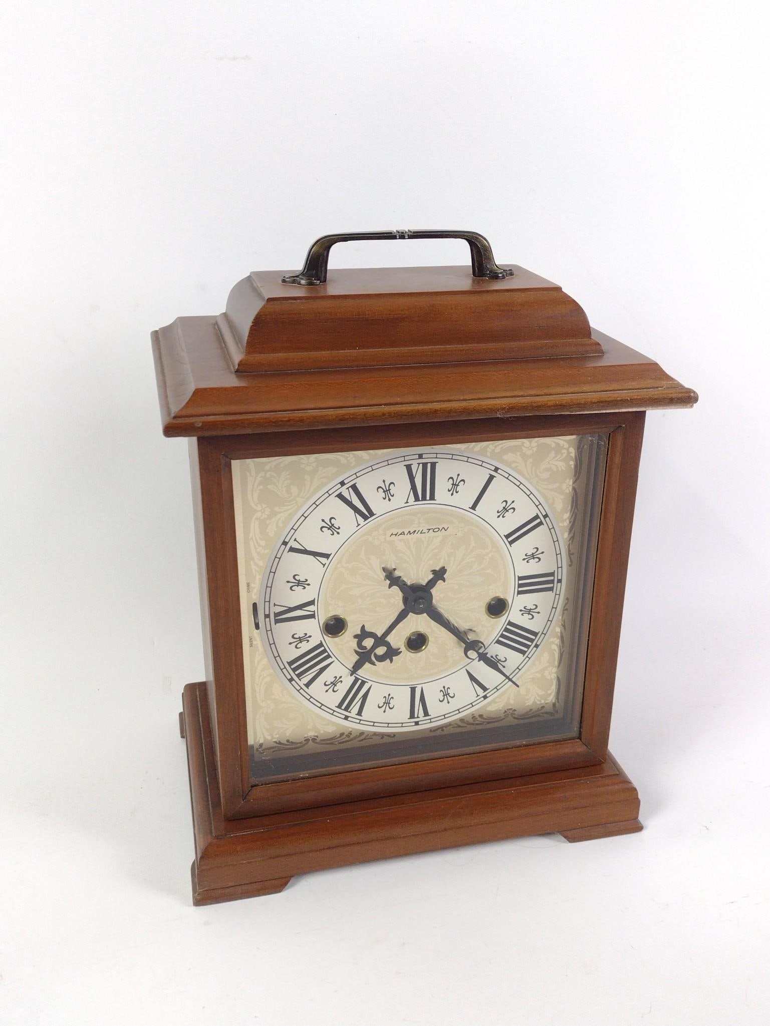 Hamilton Clock Co Bracket Clock (1 of 6)