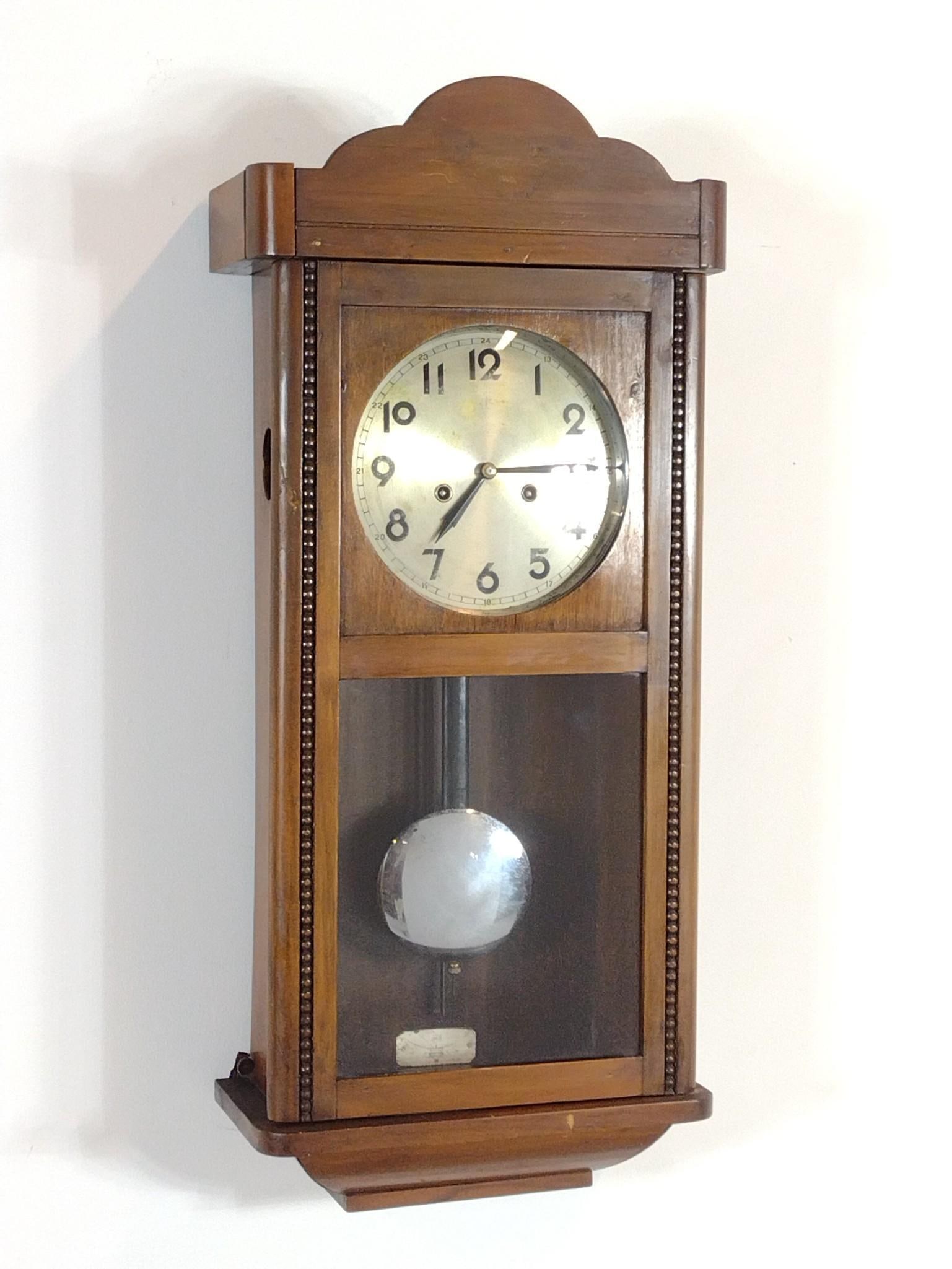 Junghans Box Regulator Wall Clock (1 of 5)