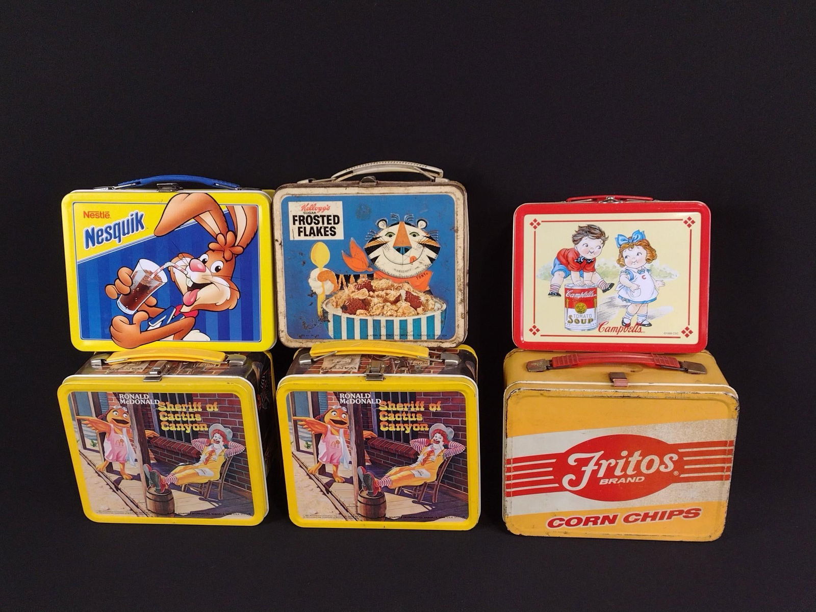 8 Vintage Advertising Lunchboxes incl McDonalds (1 of 9)