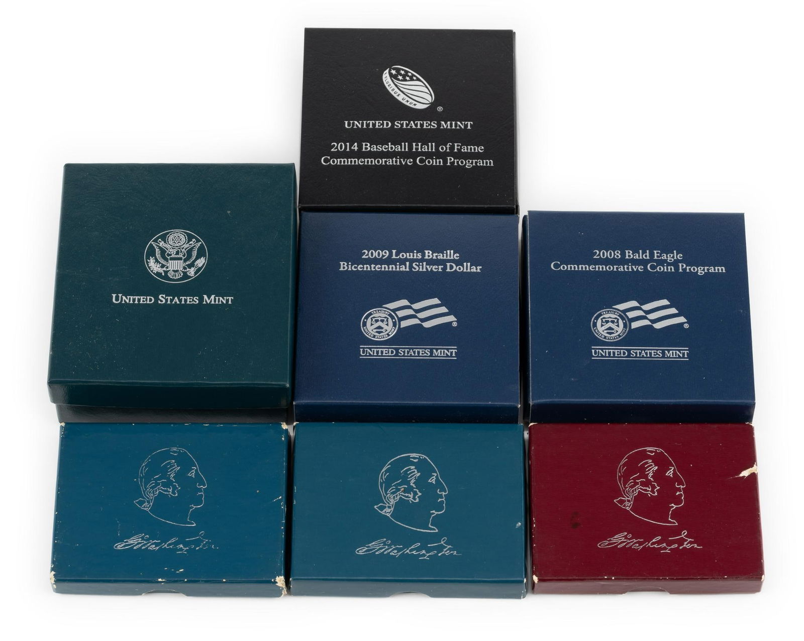 10 U.S. Mint Sets Mostly Silver Dollars and Half Dollars (1 of 8)