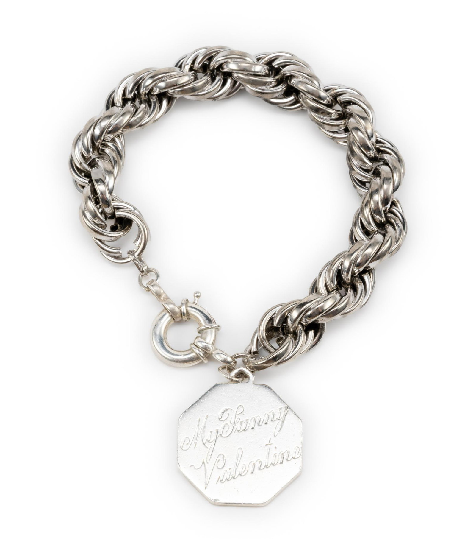 Sterling Silver Charm Bracelet (1 of 3)