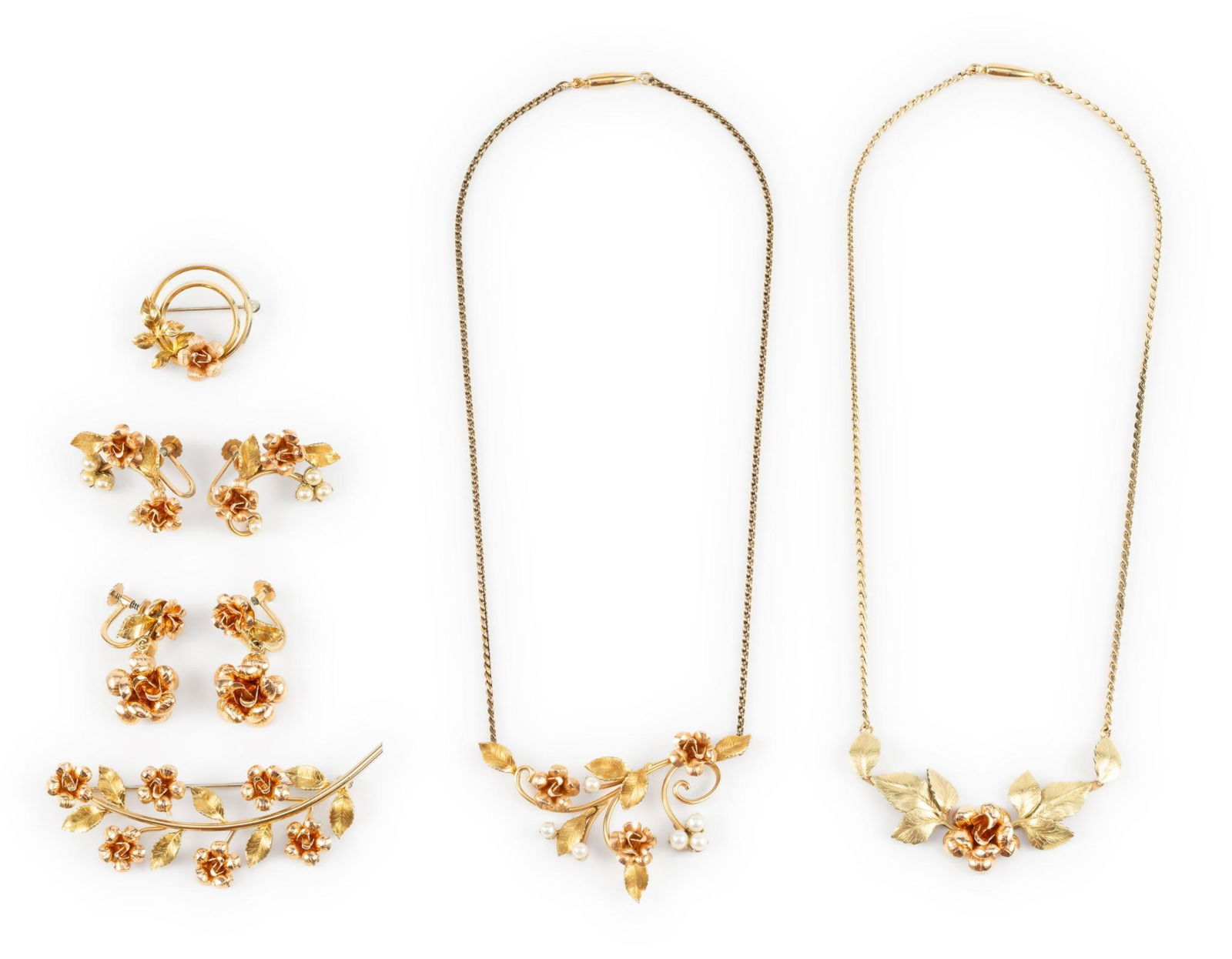 6 Pcs Vintage Costume Krementz Jewelry (1 of 9)