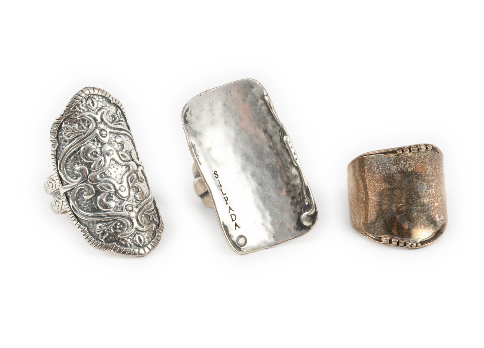 3 Silpada Sterling Silver Rings (1 of 6)