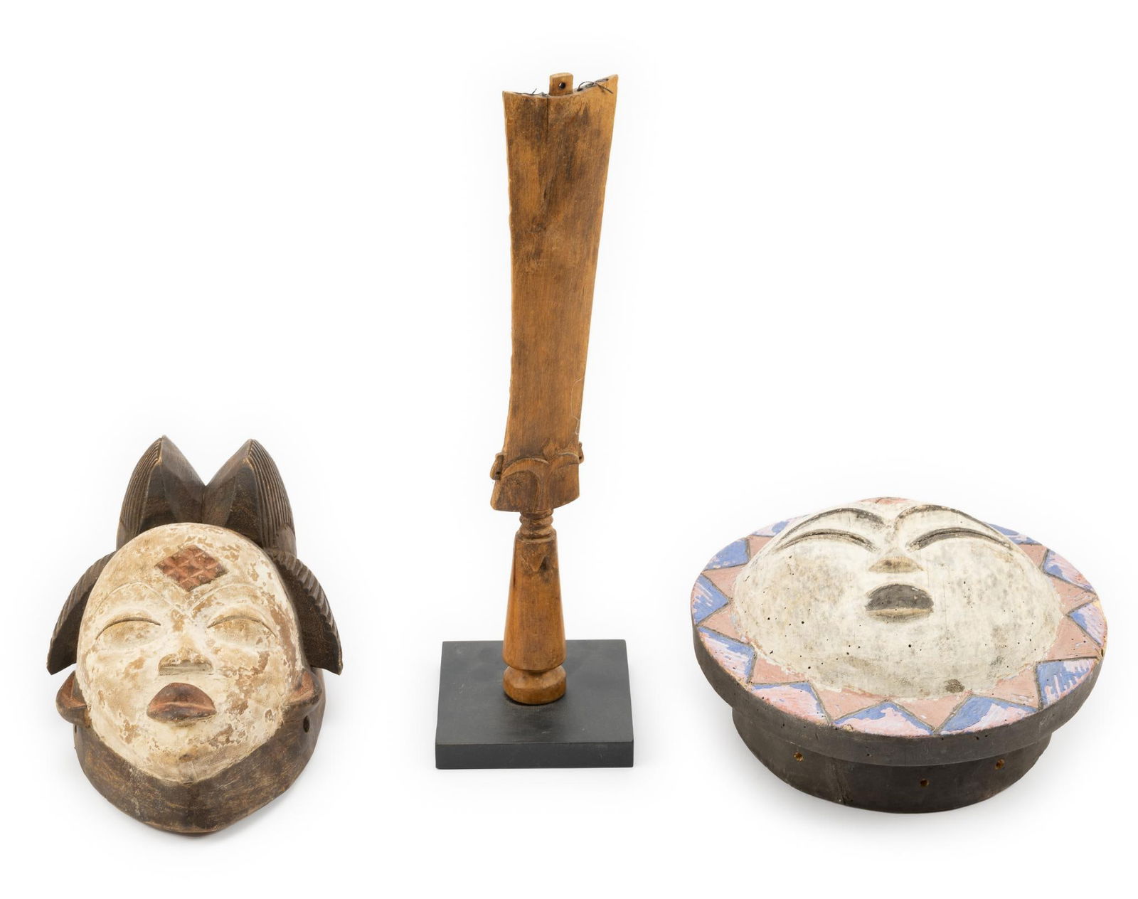 3 African Carved Pcs (1 of 8)