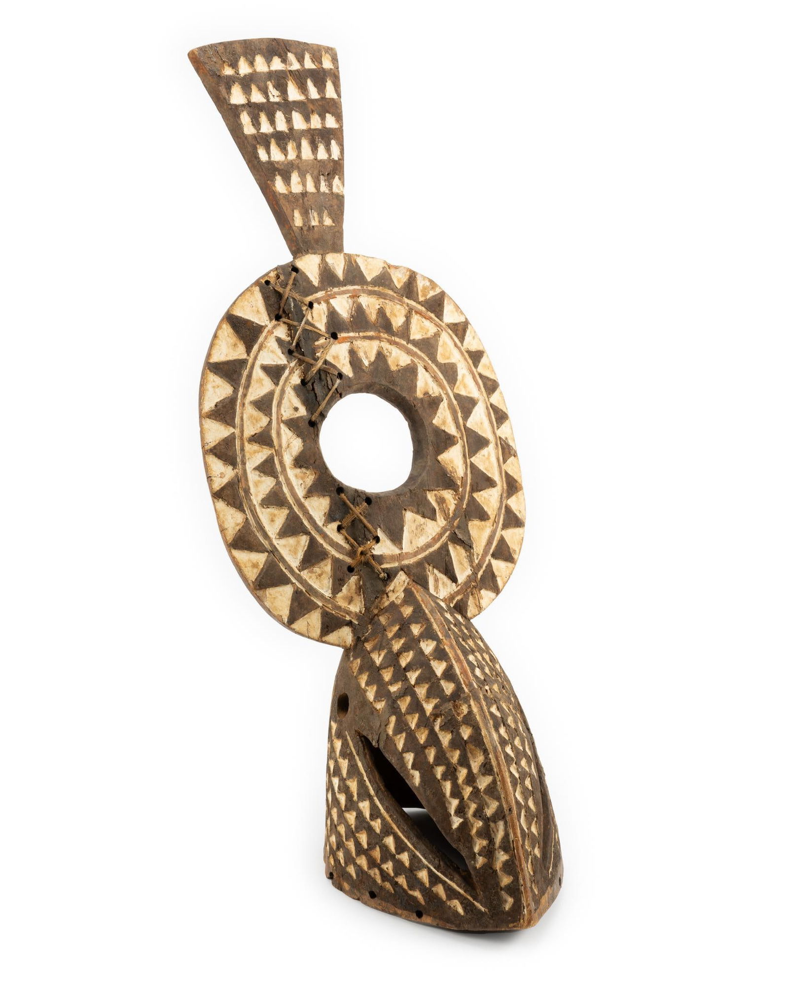 Mossi Bird Mask: NOT ELIGIBLE FOR IN-HOUSE SHIPPING. The Mossi are a Gur ethnic group native to modern Burkina Faso, primarily the Volta River basin. The Mossi are the largest ethnic group in Burkina Faso, consistutin