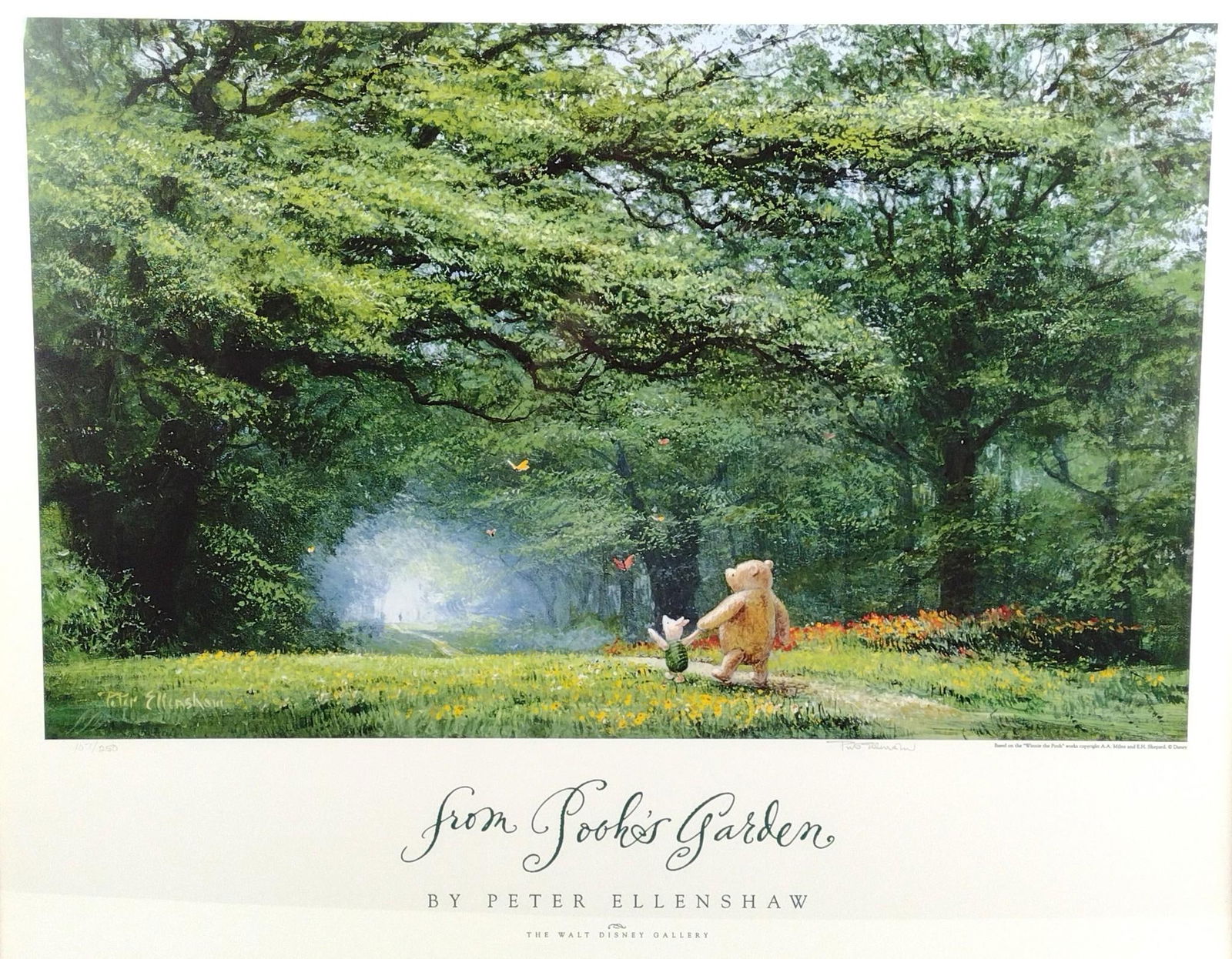 Peter Ellenshow "From Pooh's Garden" Ltd Ed Print (1 of 5)