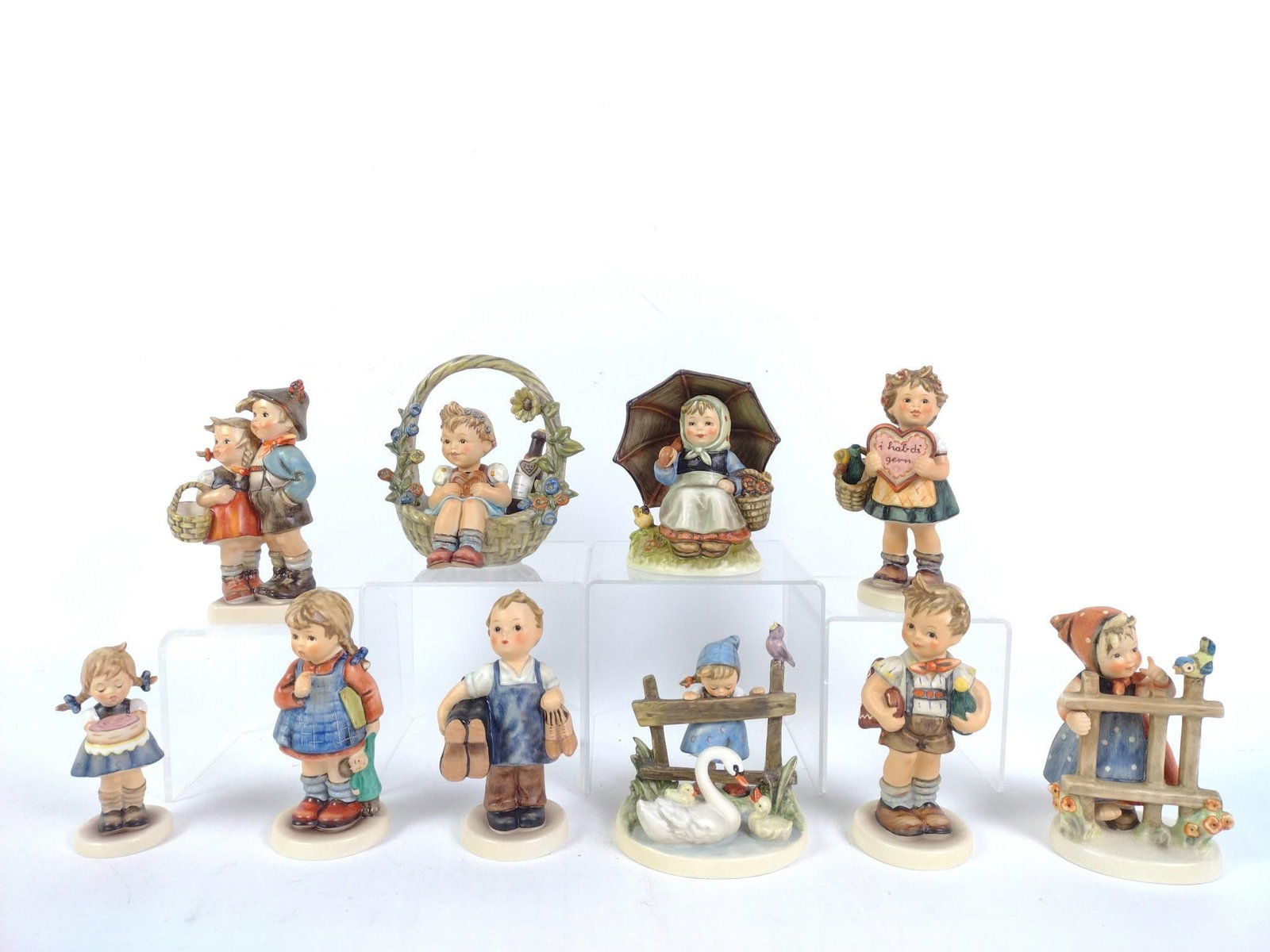 10 Hummel Figurines incl Sweet As Can Be (1 of 11)