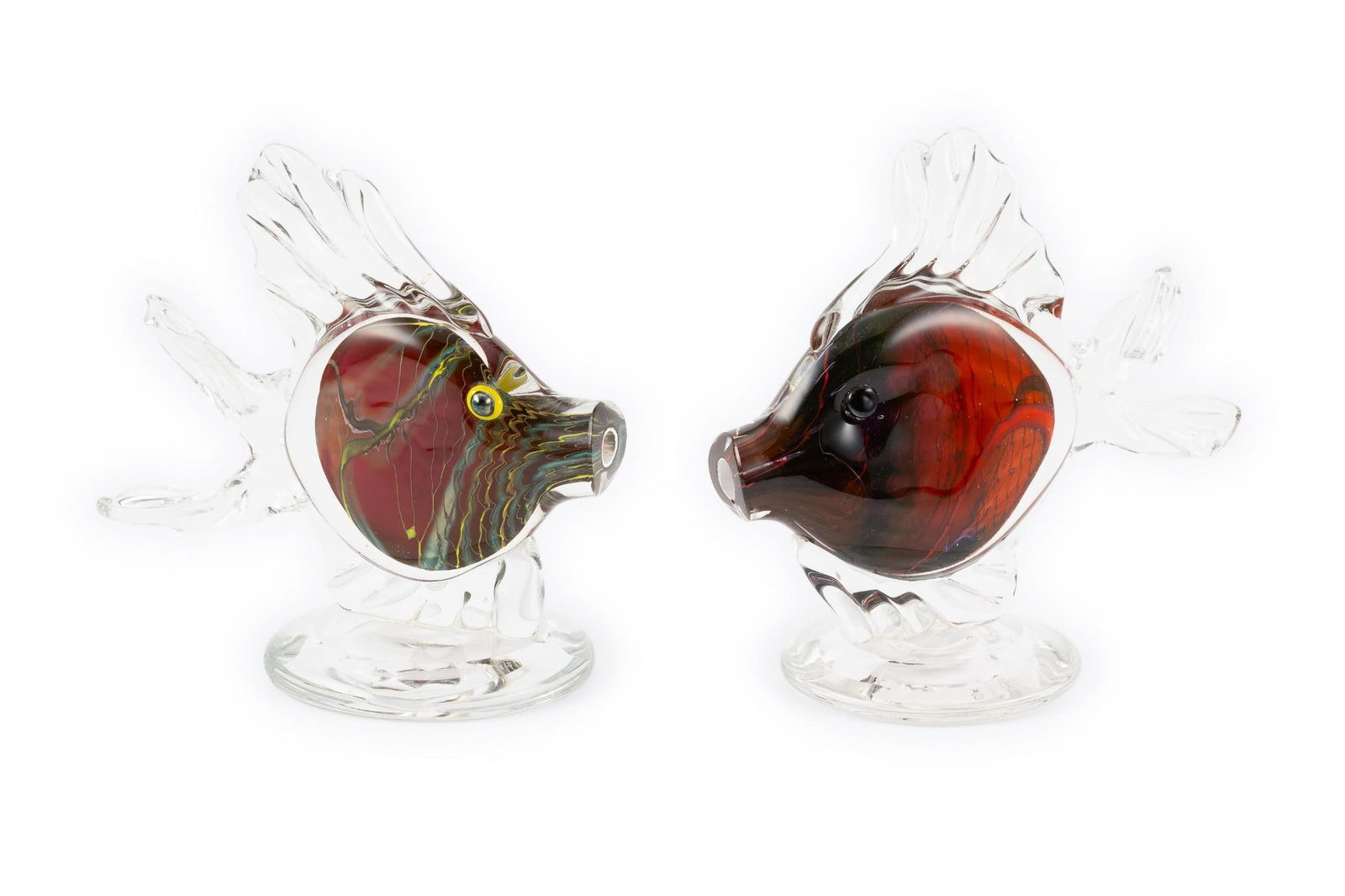 2 Hal David Berger Art Glass Fish Figurines (1 of 8)