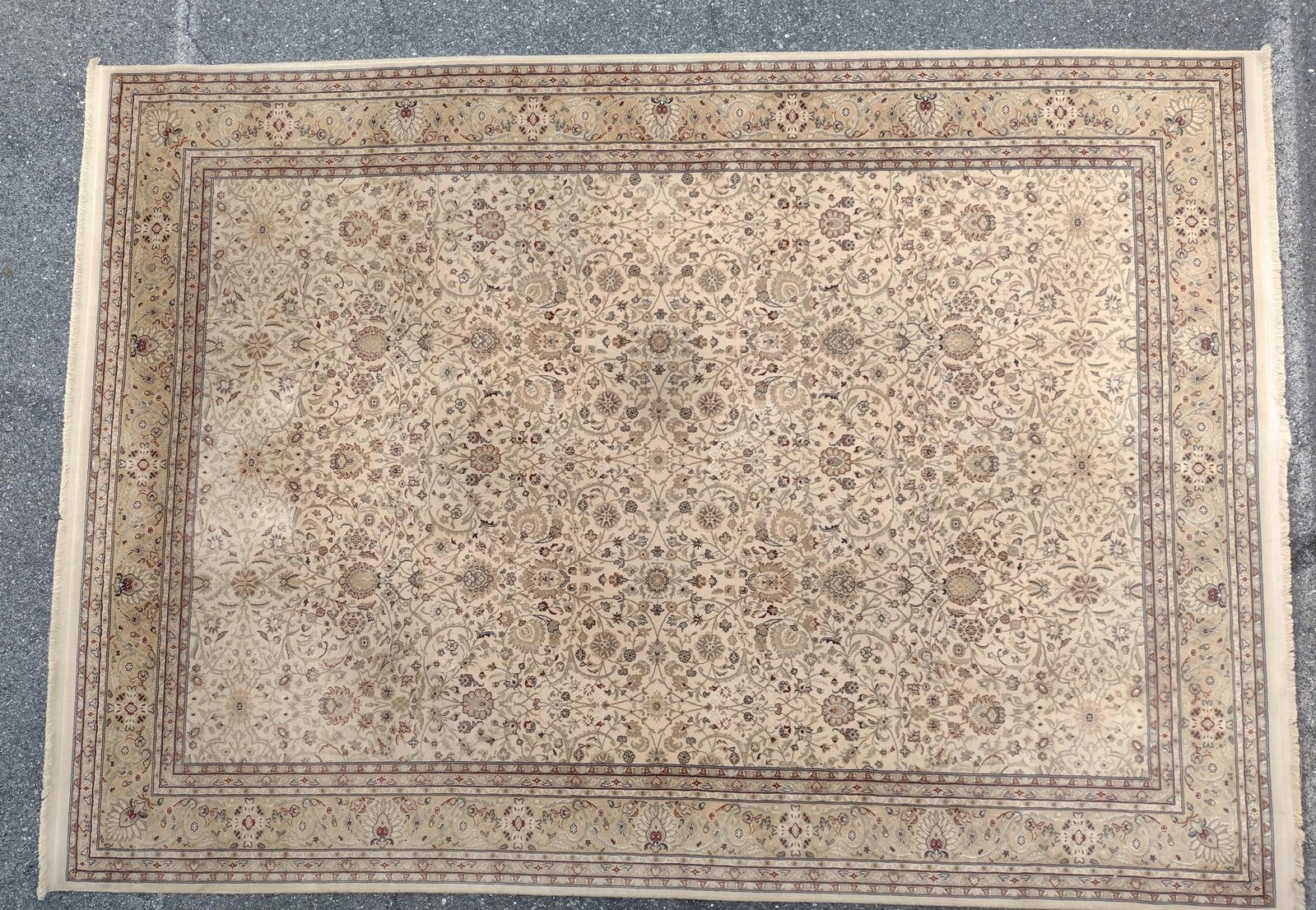Persian Renaissance Karastan Rug: NOT ELIGIBLE FOR IN-HOUSE SHIPPING. 7'10" wide X 11'4" long.