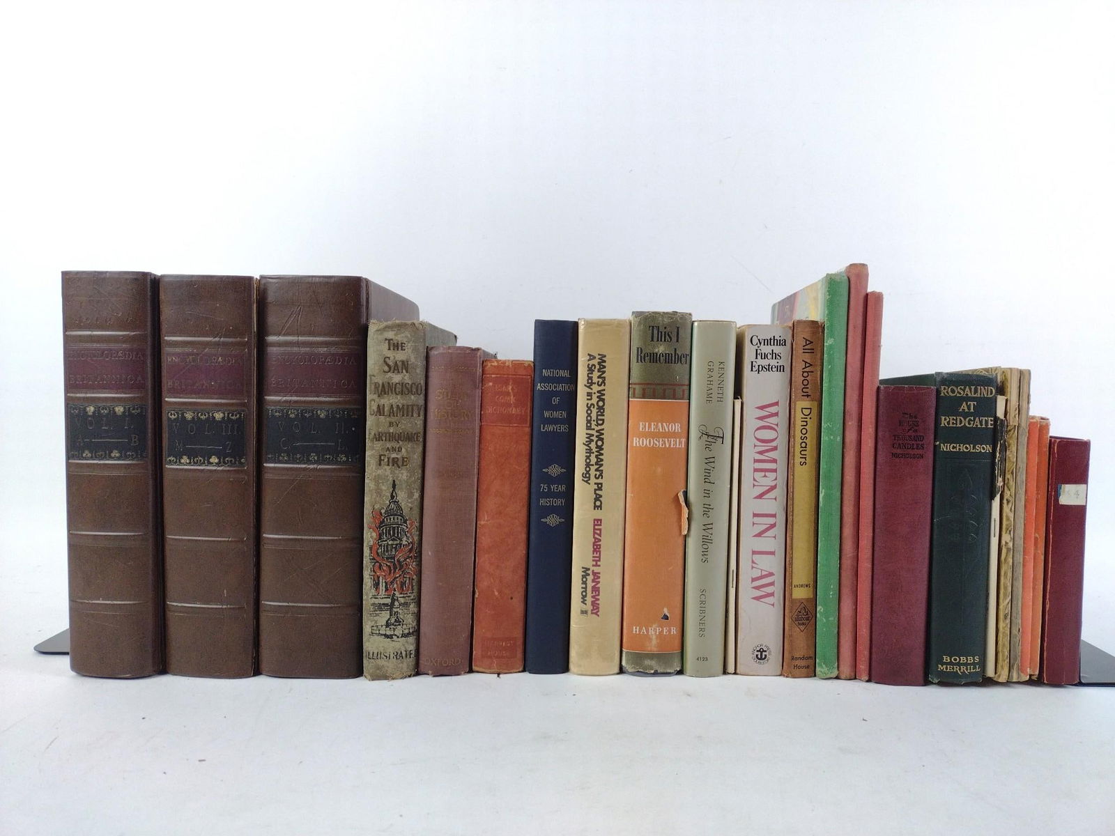 22 Antique Books incl. All About Dinosaurs (1 of 7)