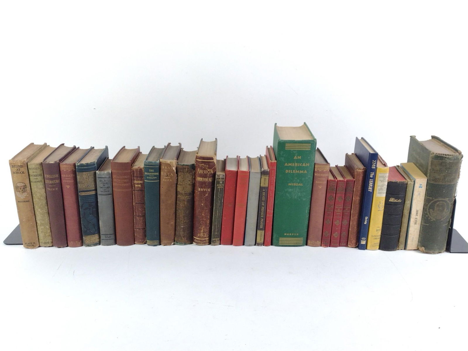 29 Antique Books incl. Jane Eyre (1 of 9)