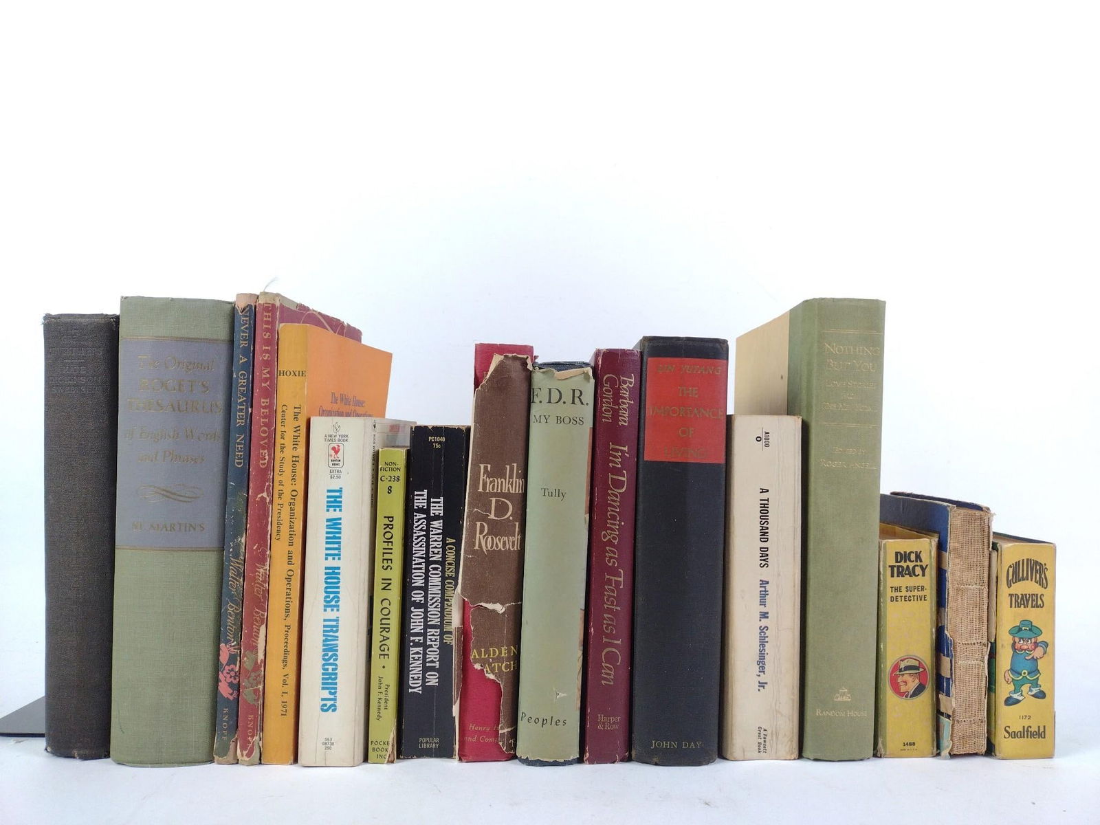 17 Antique Books incl. A Thousand Days (1 of 8)