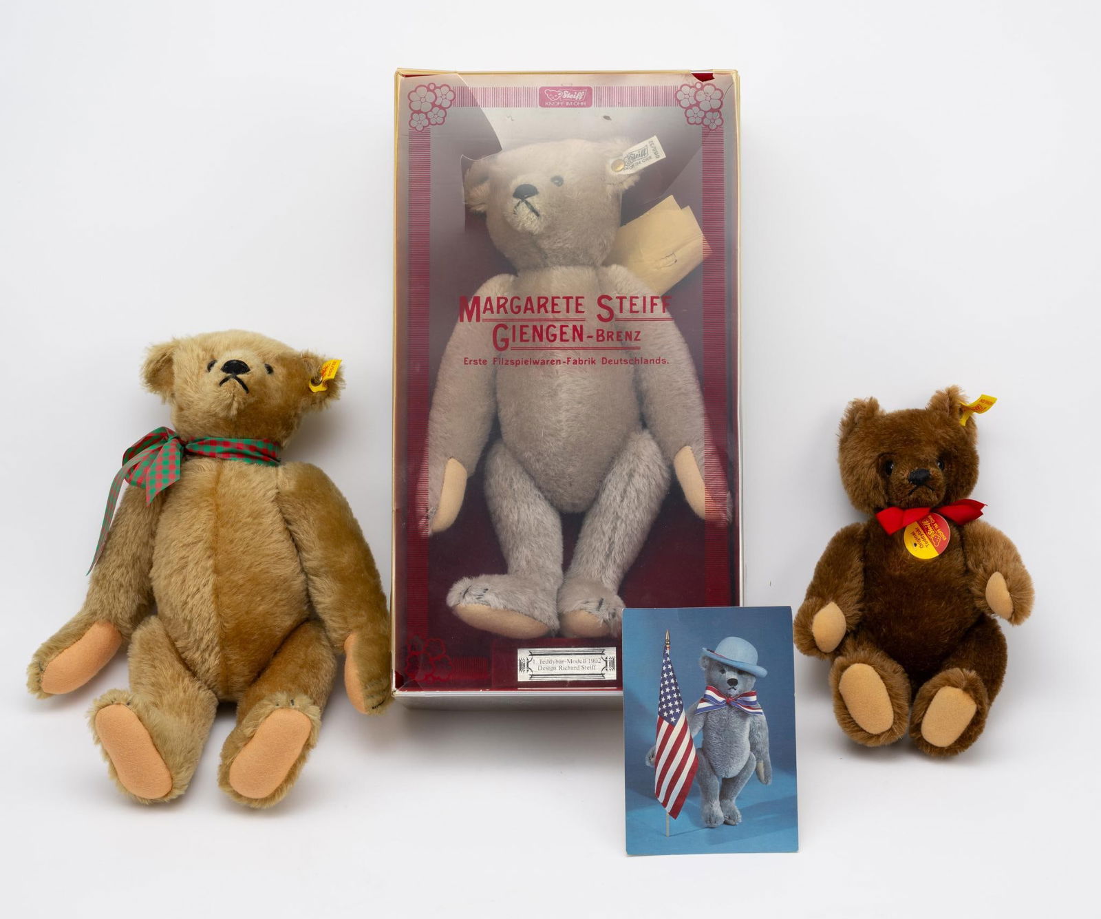 3 Steiff Bears (1 of 7)