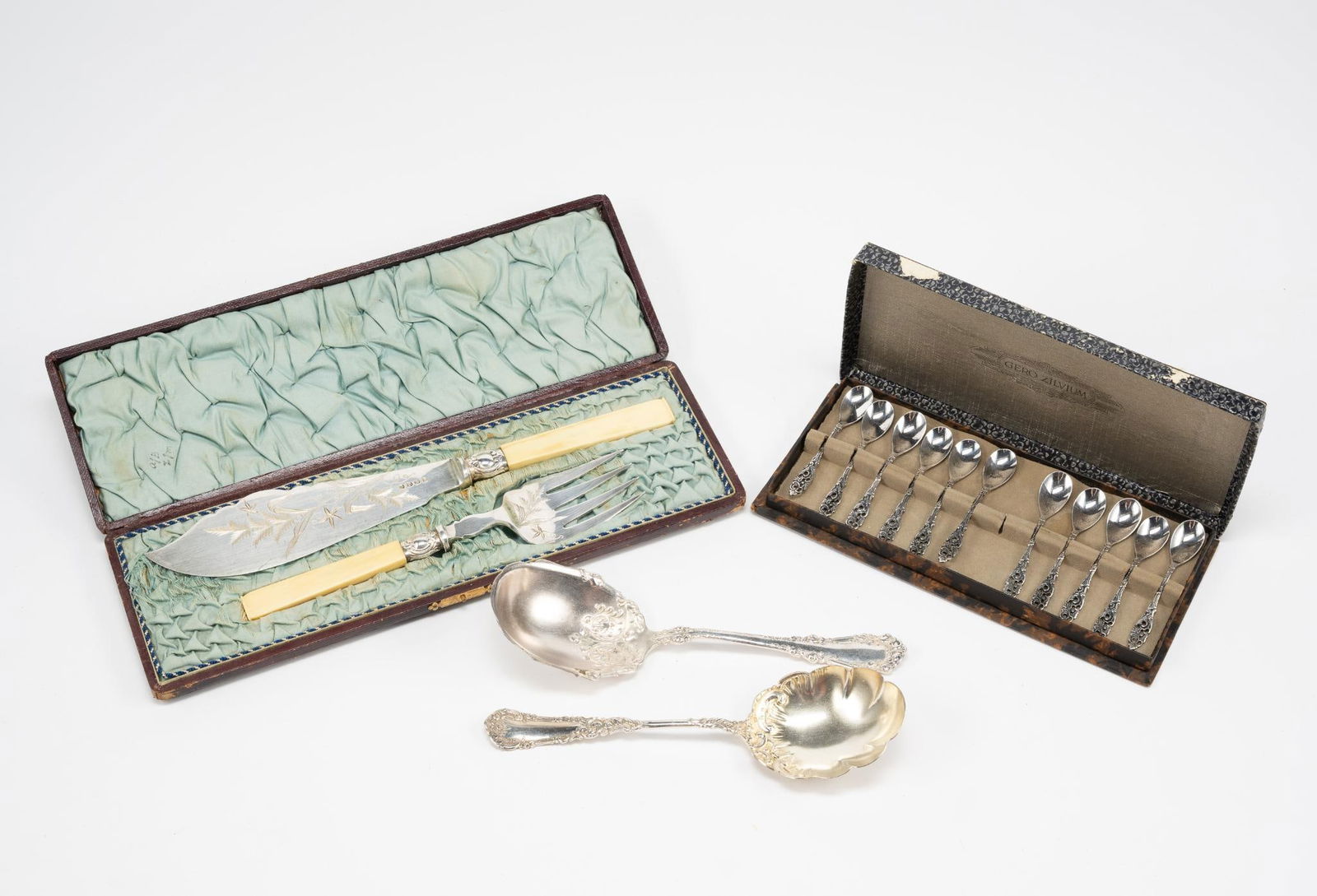 15 Pcs Silverplate Utensils (1 of 6)