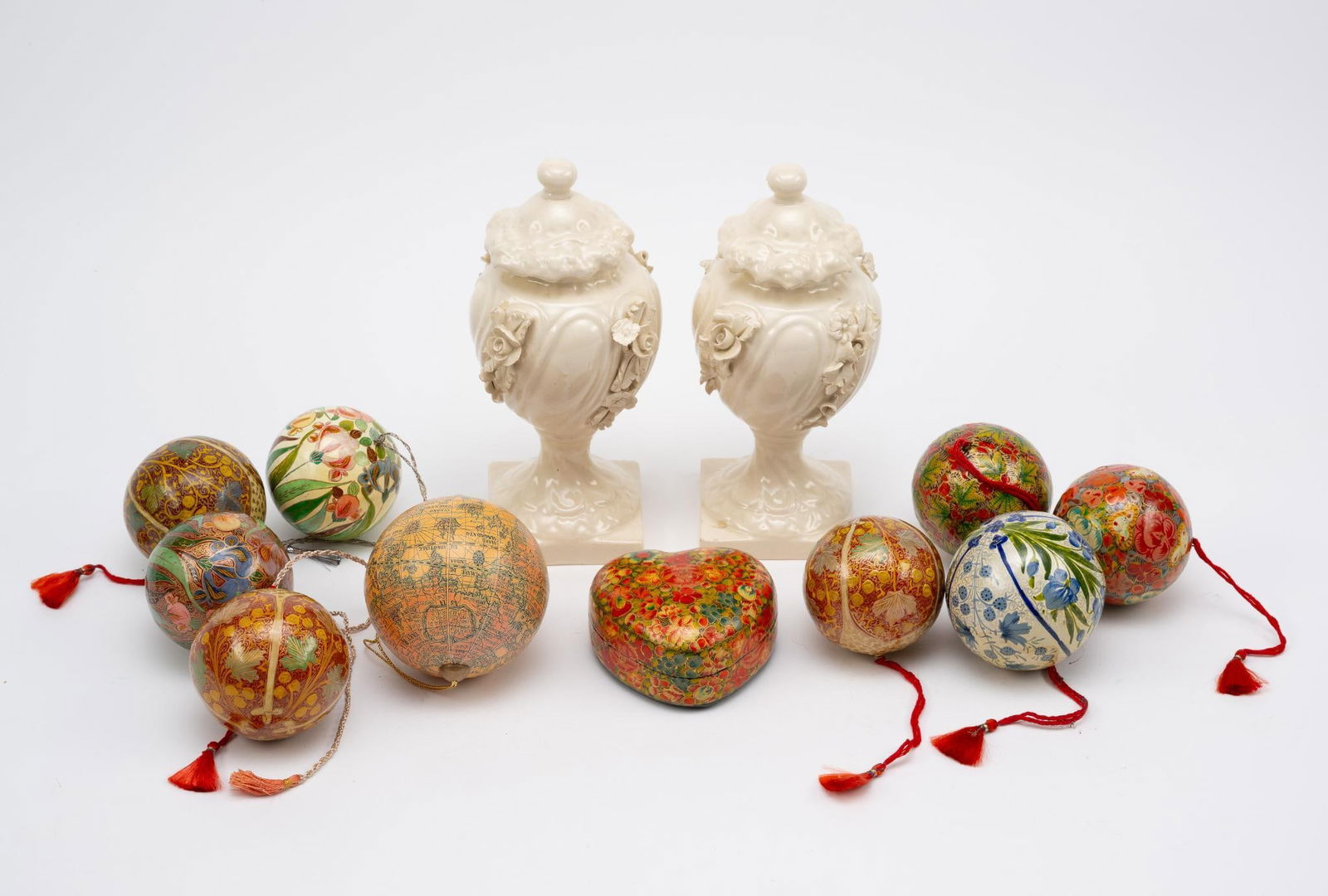 12 Ornaments, Cabinet Vases, and Trinket Box (1 of 4)