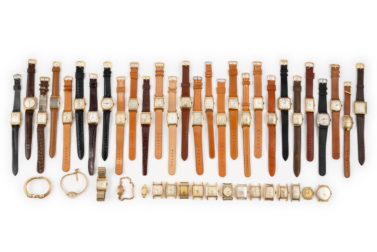 10K and 14K Gold Filled Bulova, Hamilton, Gruen, Elgin (1 of 10)