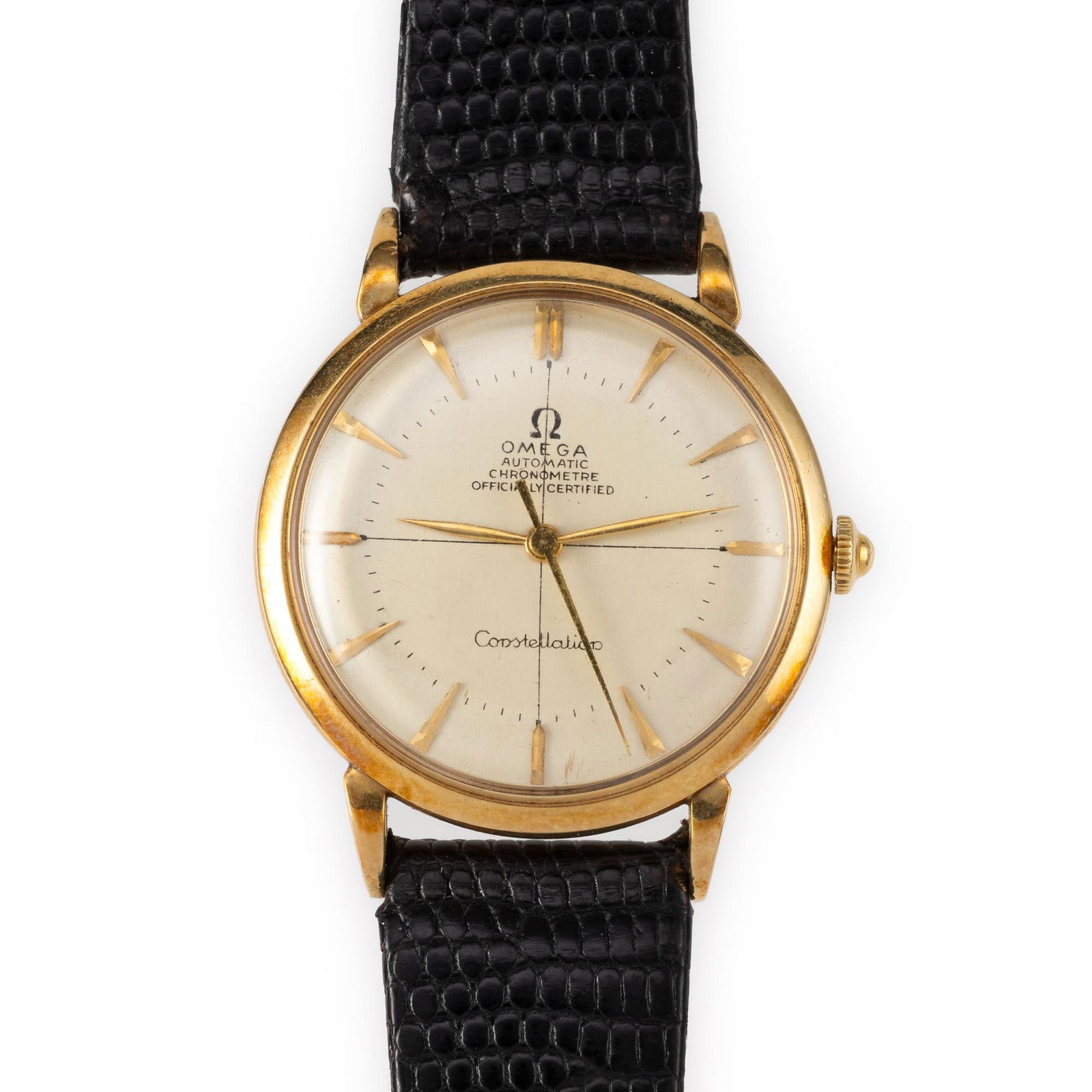 Omega Automatic 14K Gold Constellation (1 of 5)