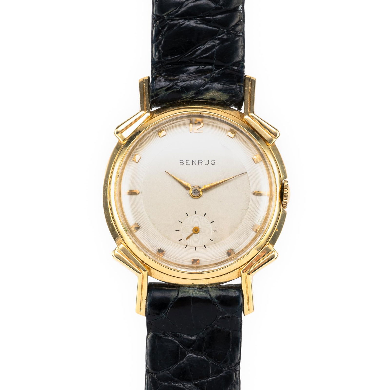 14K Gold Antique Benrus Wrist Watch (1 of 5)