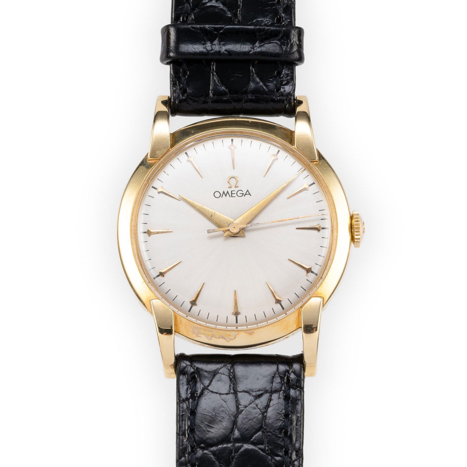 14K Gold Antique Manual Wind Omega Wrist Watch (1 of 5)