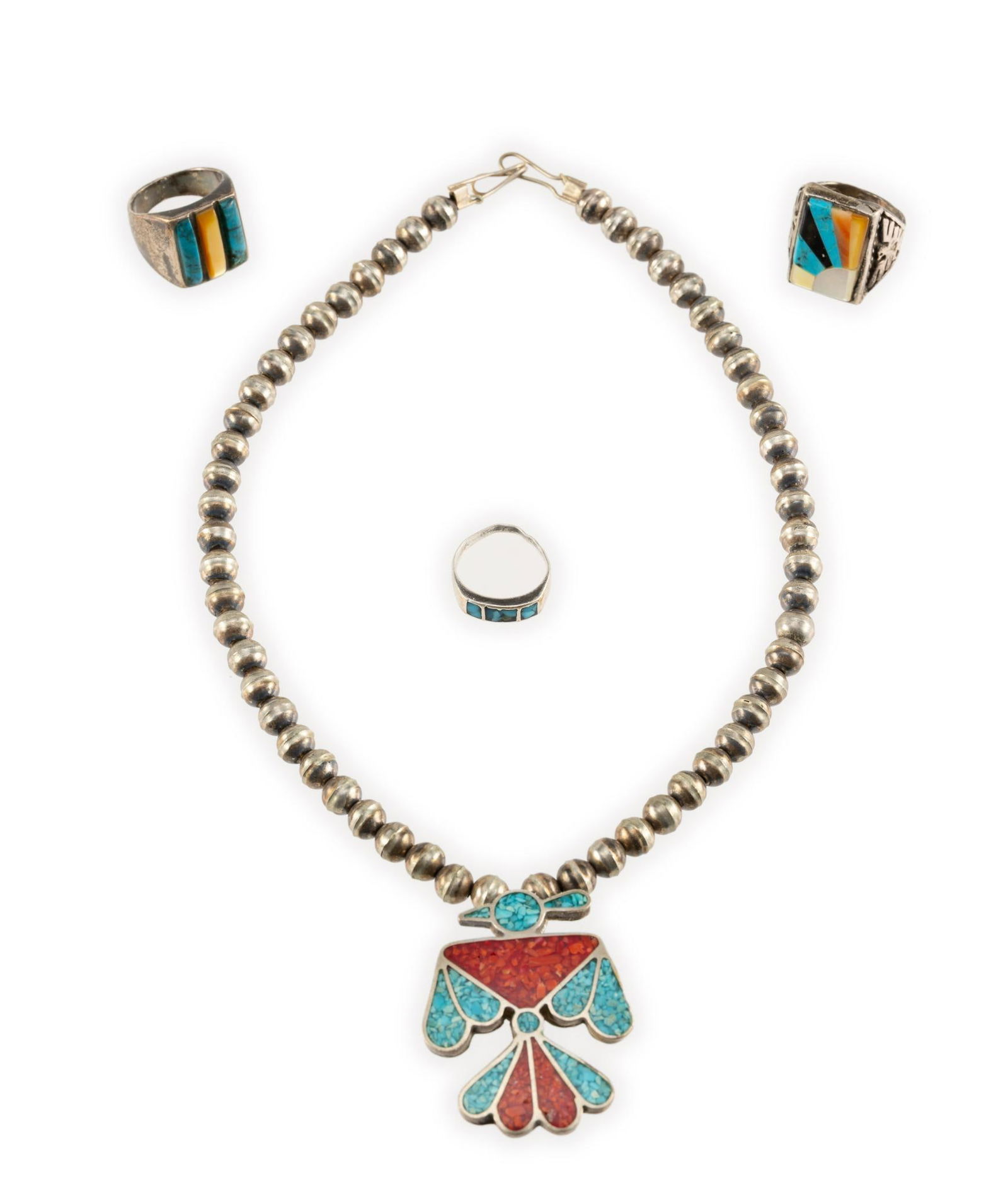 4 Pcs Native American Jewelry (1 of 10)