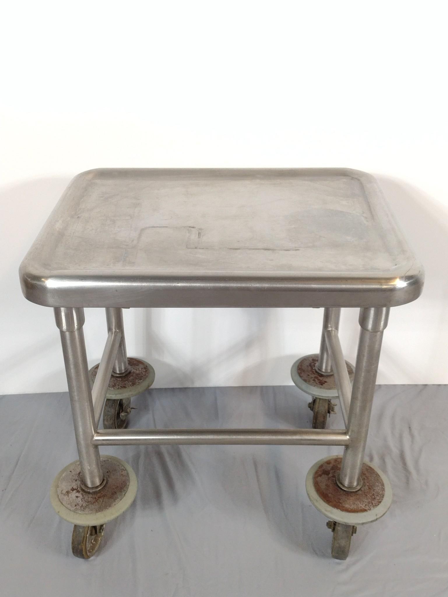 Heavy Duty Stainless Steel Rolling Table (1 of 4)