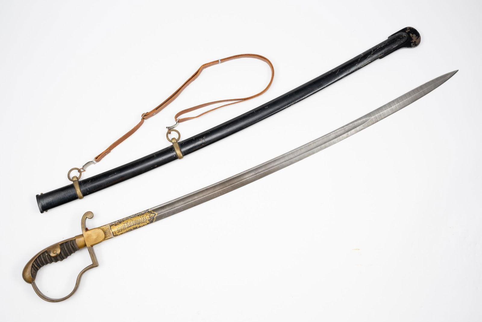 Prussian Calvary Sword w/ Scabbard (1 of 4)
