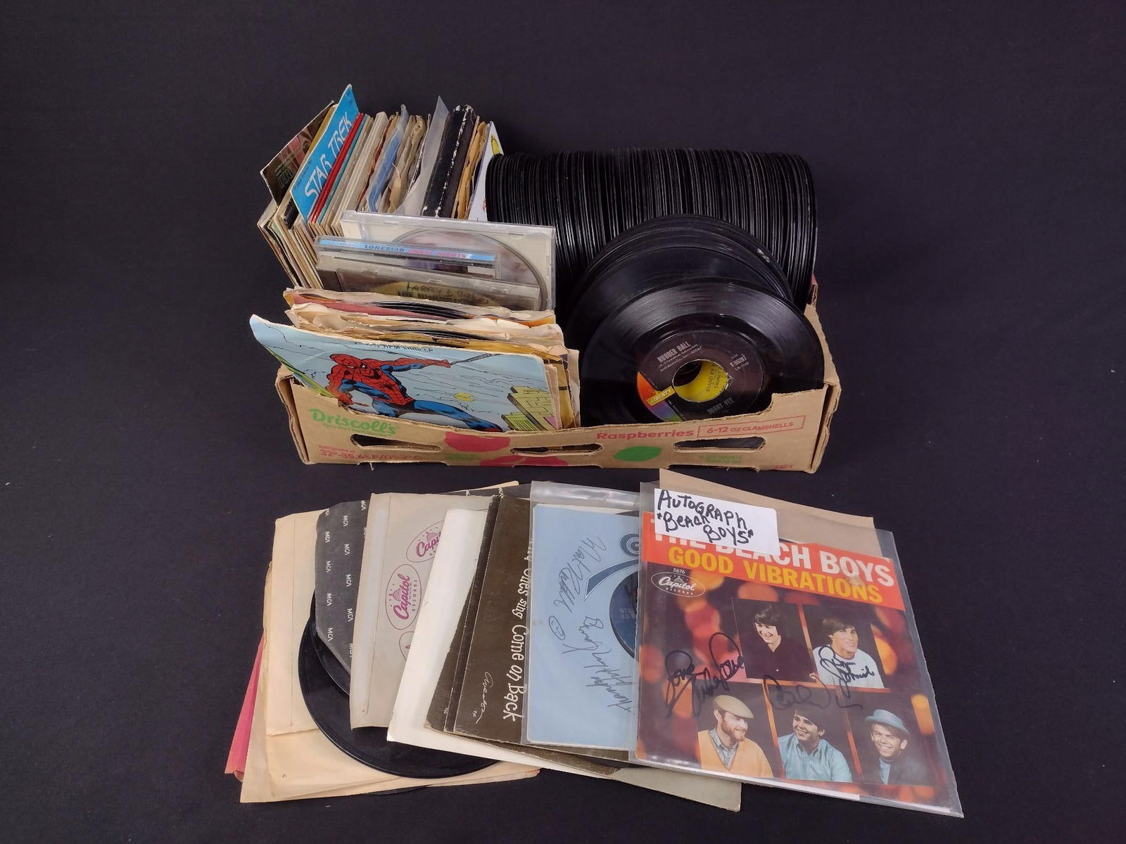 Lot of 45 Records incl. Beach Boys (1 of 3)