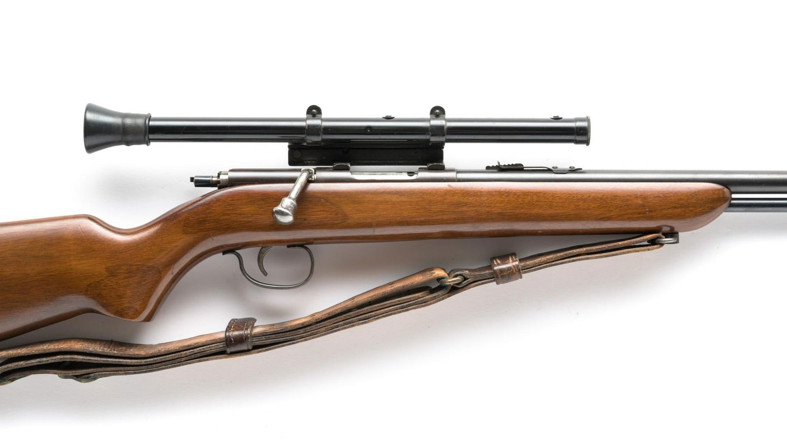 Remington Sportmaster Model 341 Bolt Rifle w/ Scope, Caliber .22: Serial Number: NSN Design: The Remington Sportmaster Model 341 is a conventional bolt action, tube fed rifle that accepts short, long and long rifle .22 cartridges. The Model 341 was produced from 193