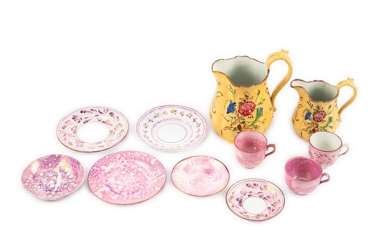 (10) Misc Lustreware Incl Pink Sunderland (1 of 5)