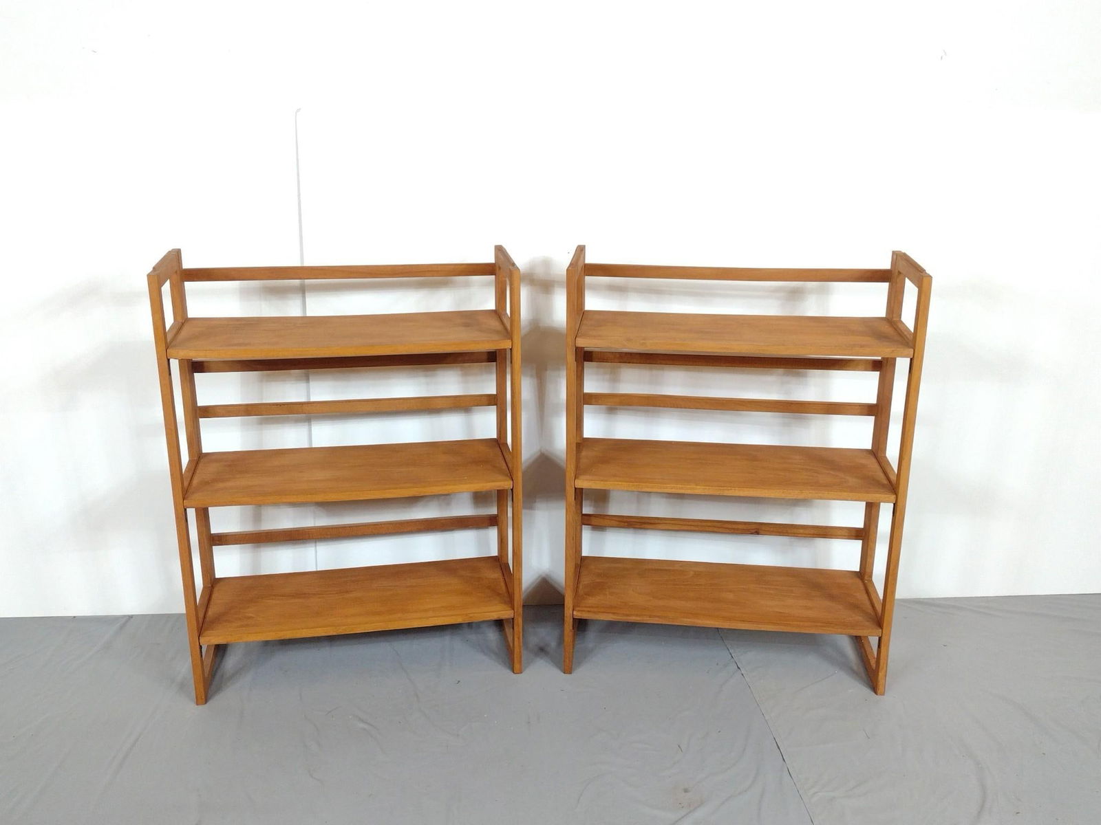 Two Stackable Folding Bookshelves (1 of 5)