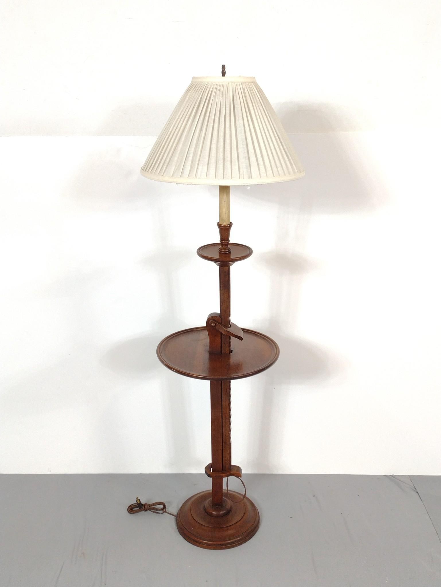 Adjustable Height Lamp Table (1 of 4)