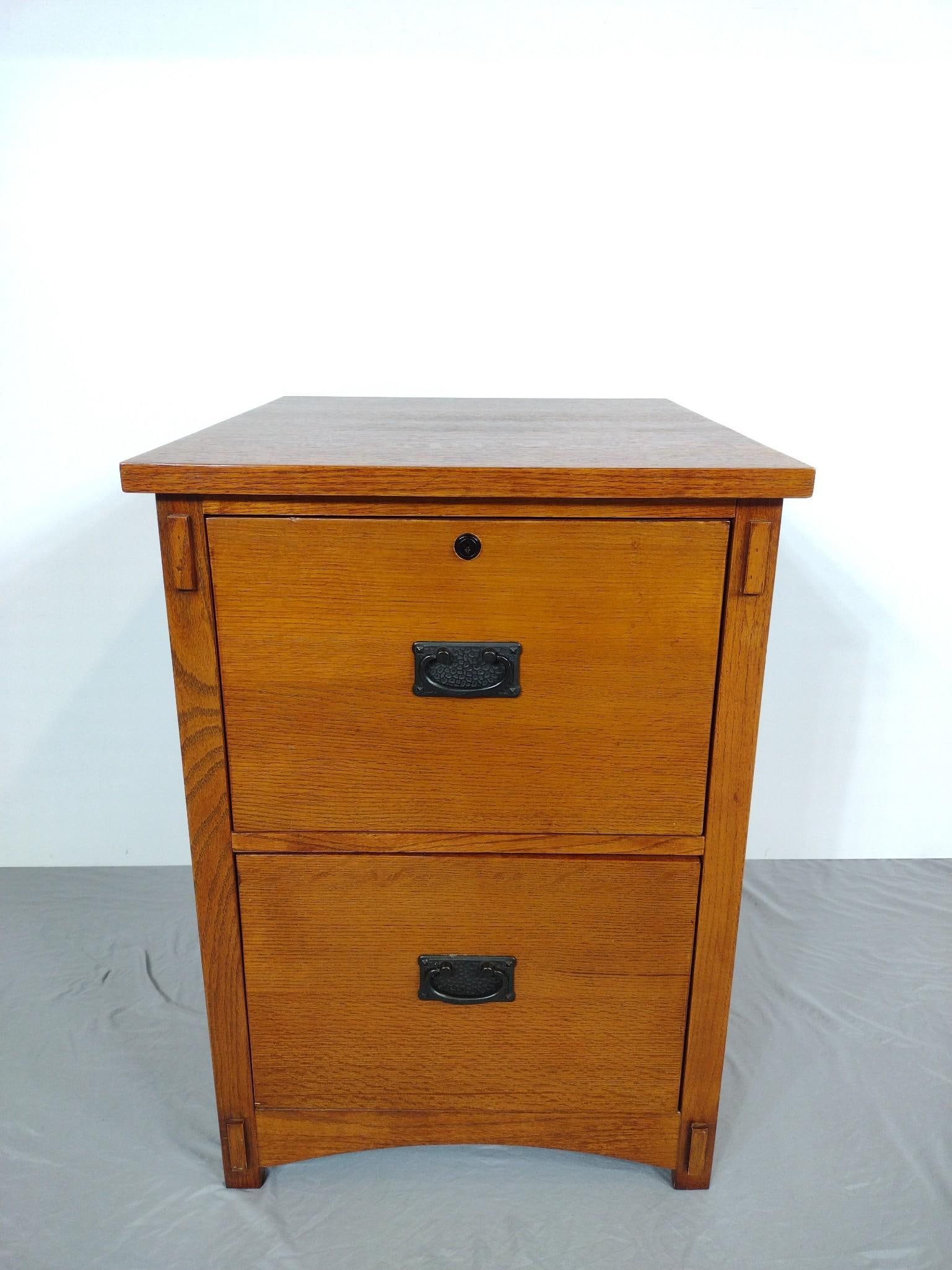 Whalen Mission Style Filing Cabinet (1 of 6)