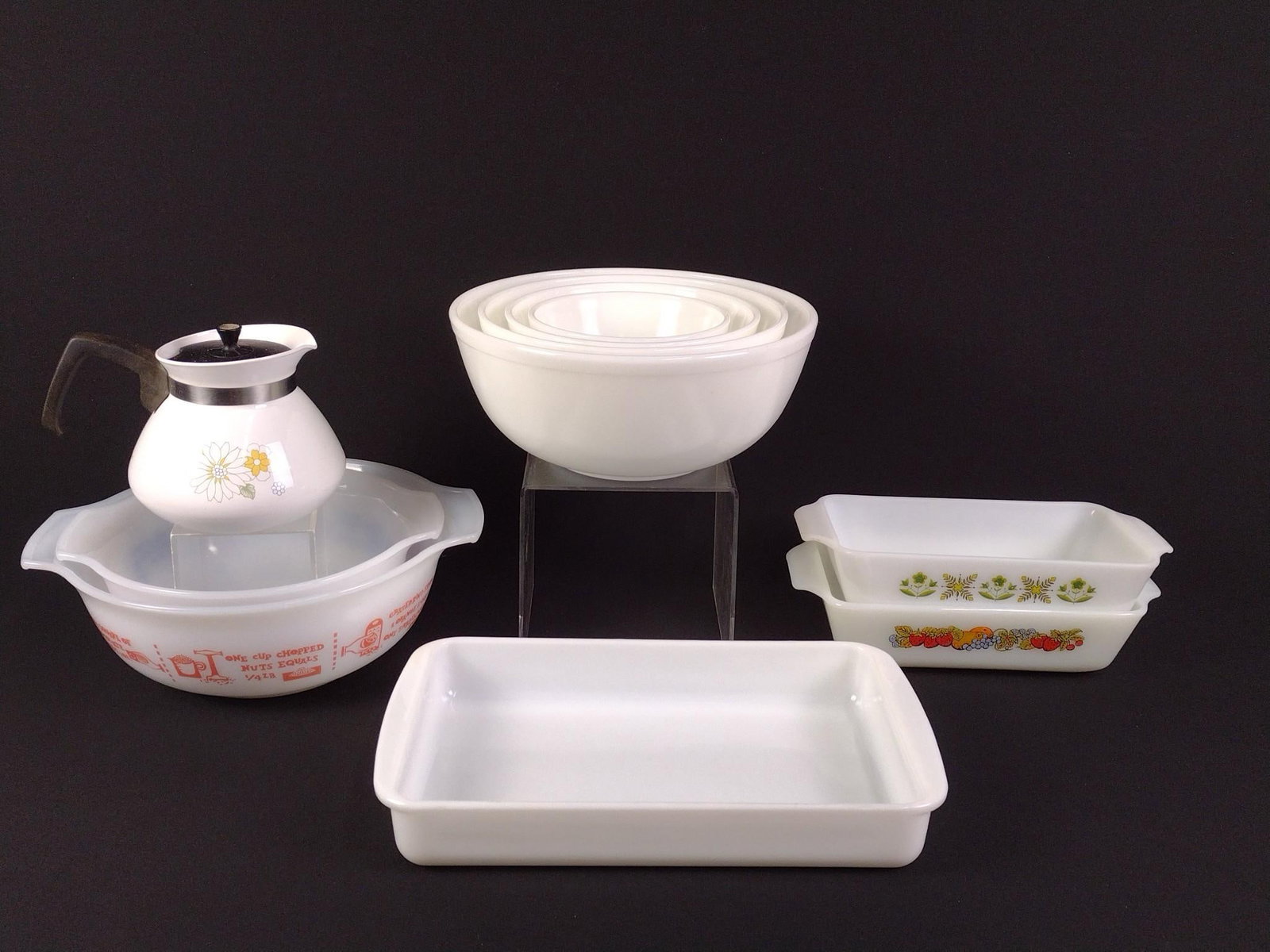 10 Pcs Pyrex and Corning Ware (1 of 5)