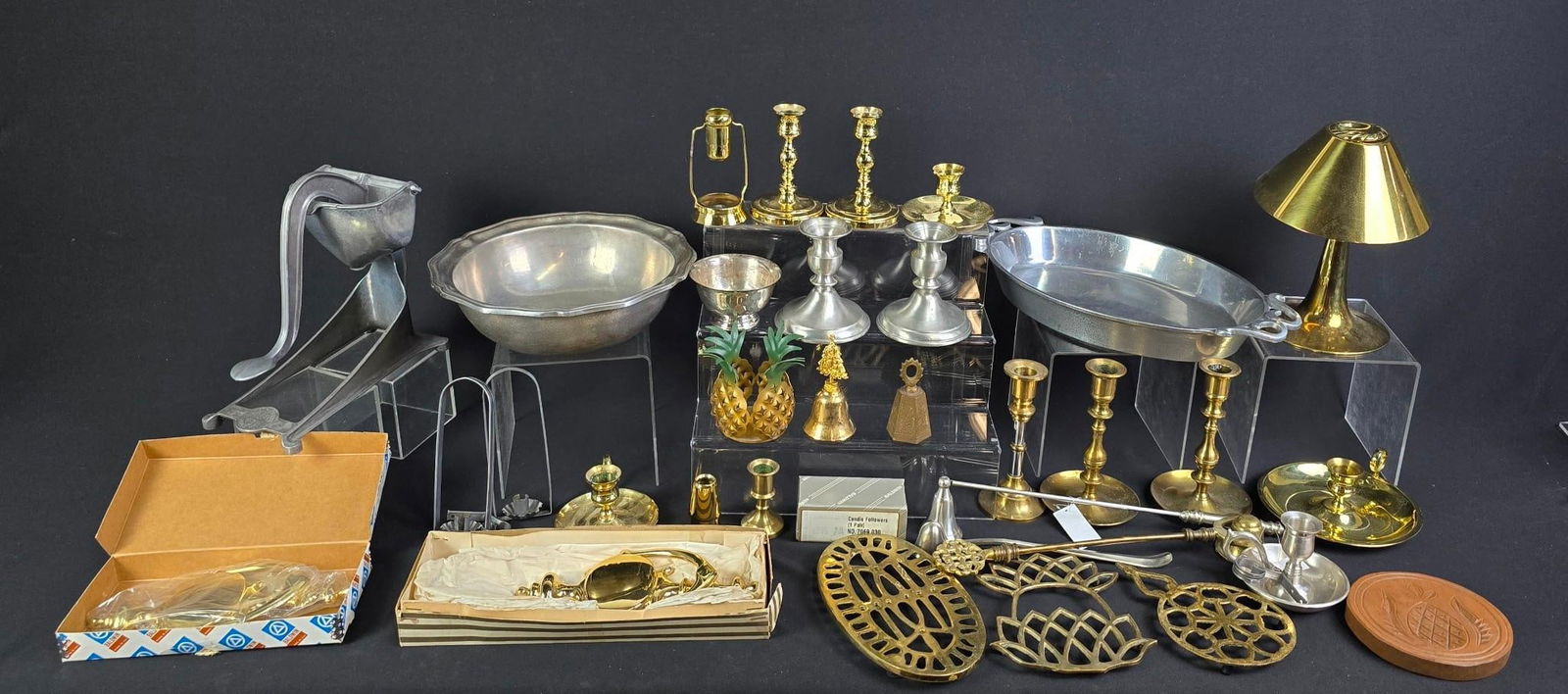Large Grouping Metalware incl Baldwin (1 of 4)