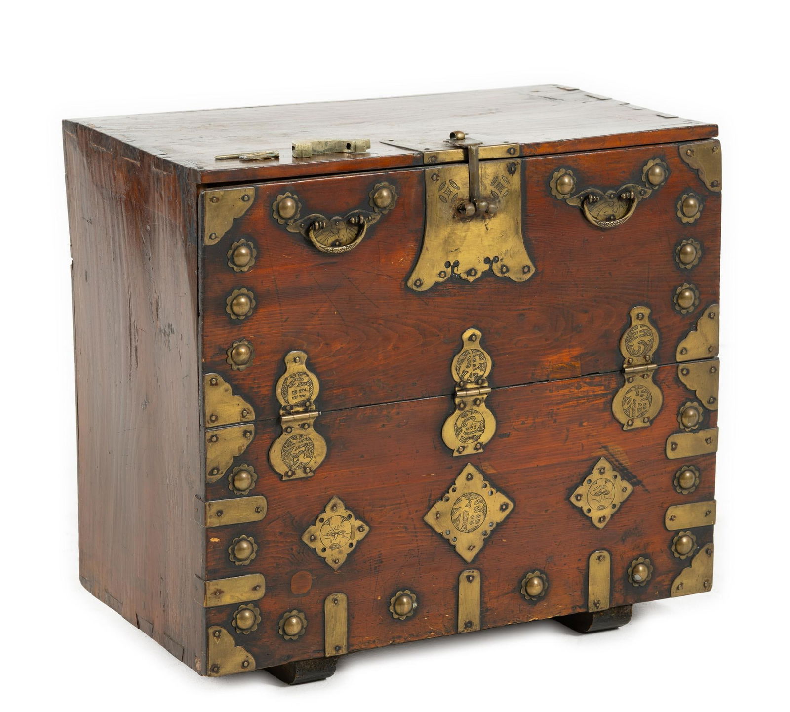 Japanese Tansu Cedarwood Chest (1 of 6)