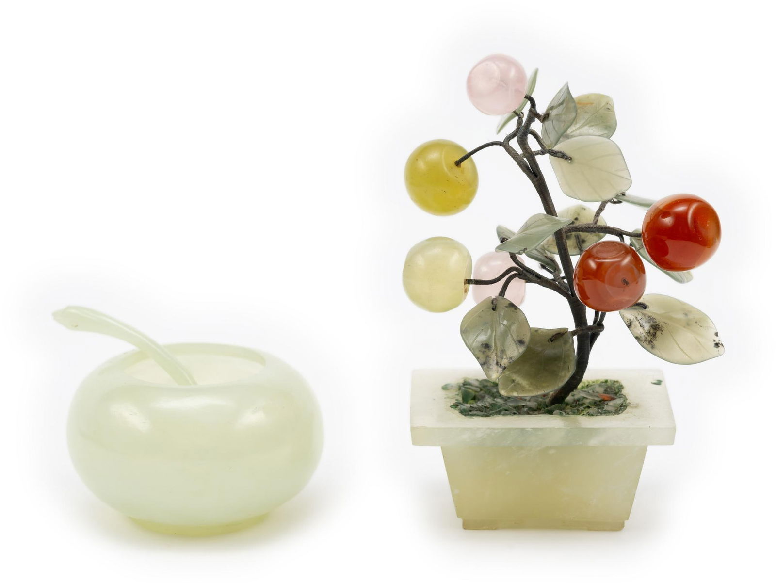 2 Hardstone Carved Pieces (1 of 4)