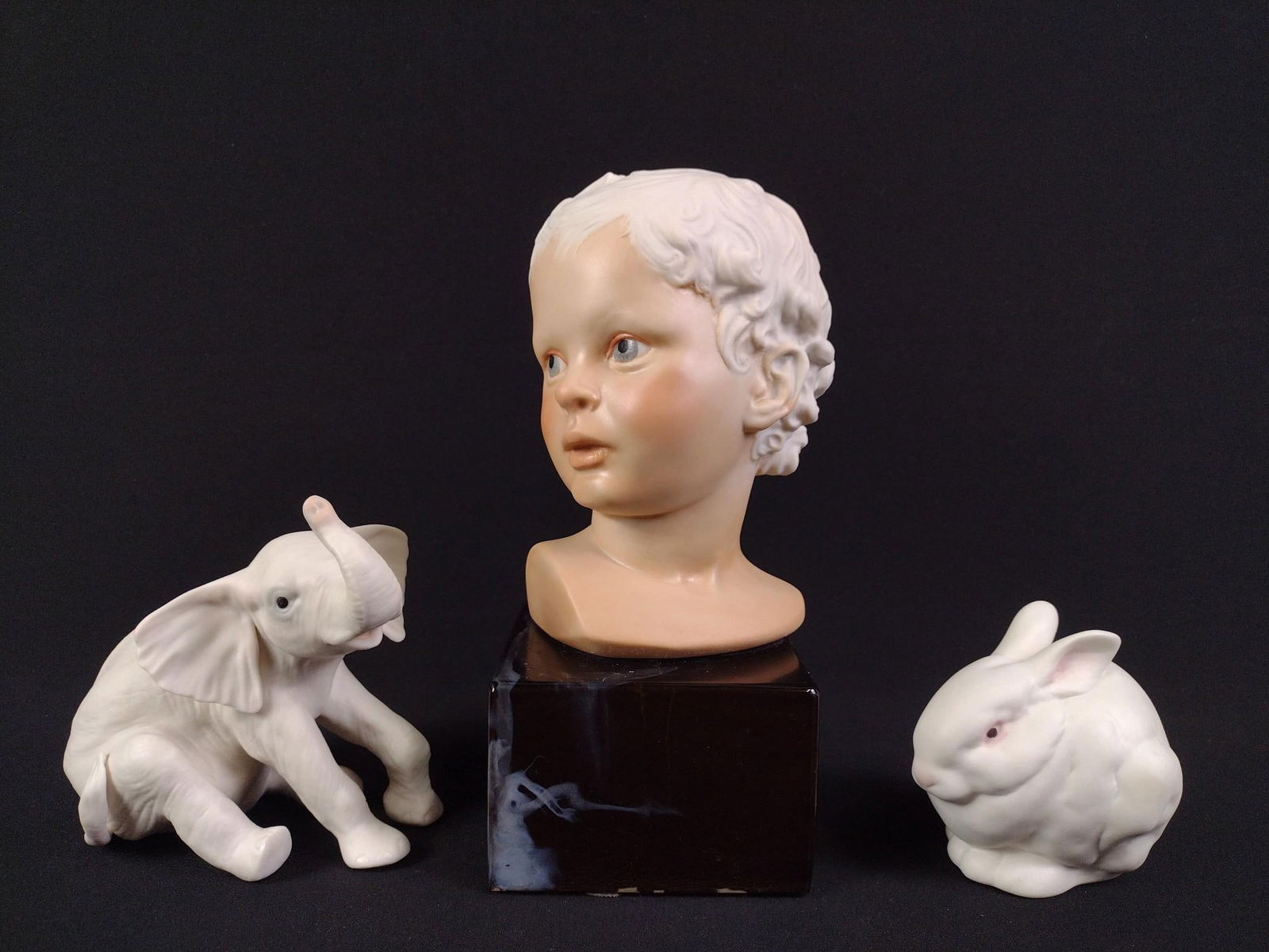 3 Pcs Cybis Porcelain Incl Bust of Eros (1 of 7)