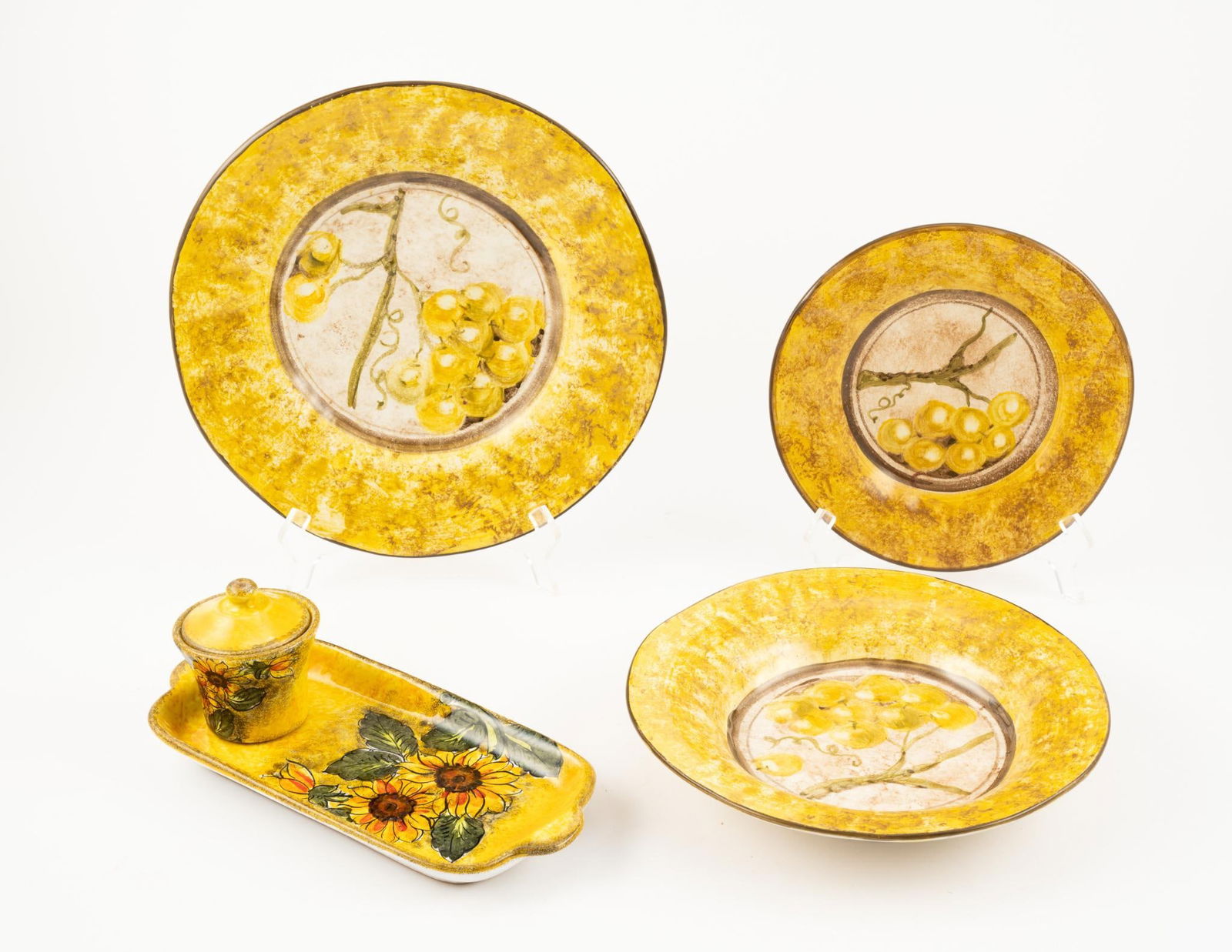 5 Pcs Yellow Ceramics incl Opera Nova (1 of 5)