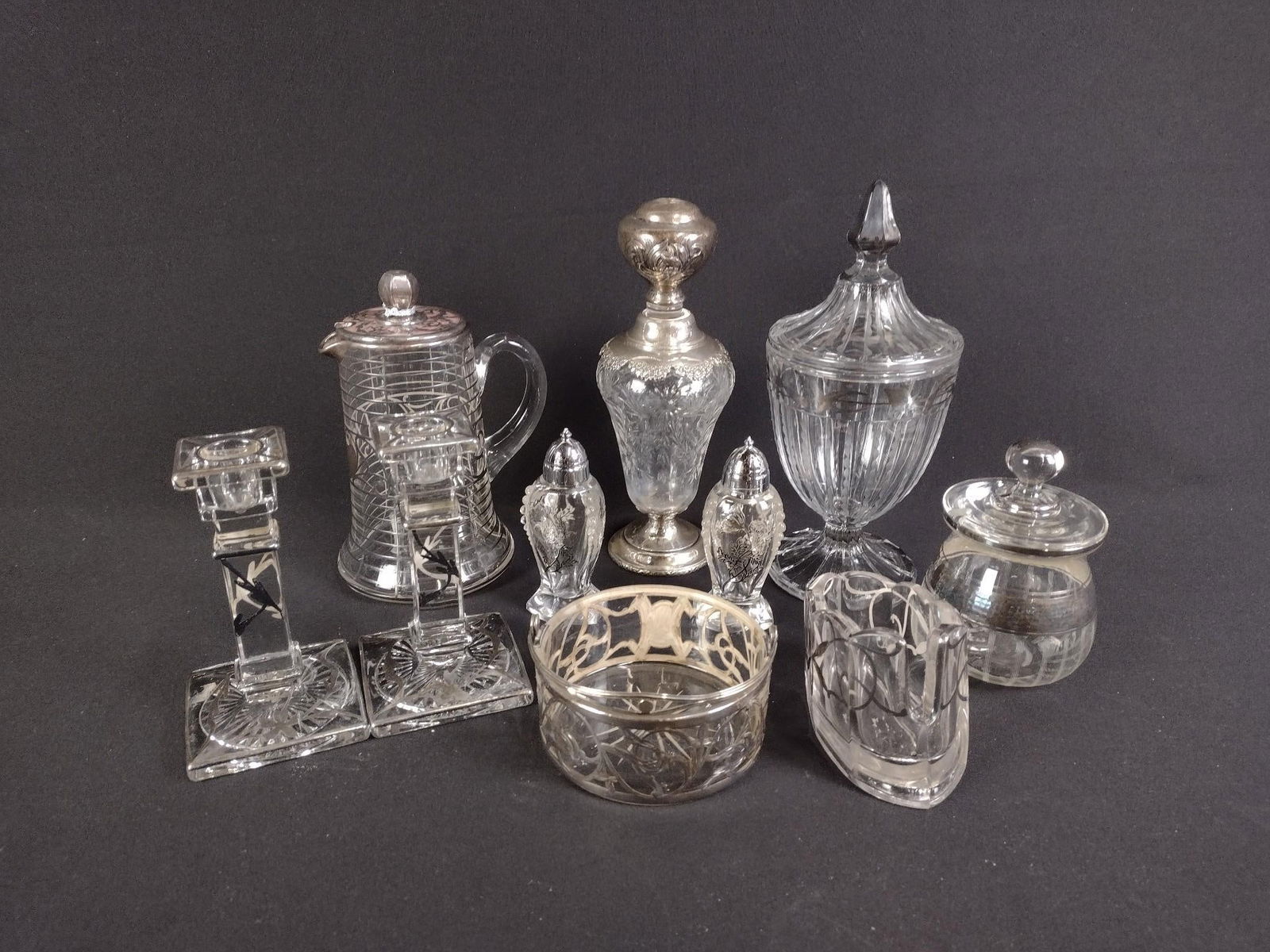 14 Pcs Silver Overlay (1 of 13)