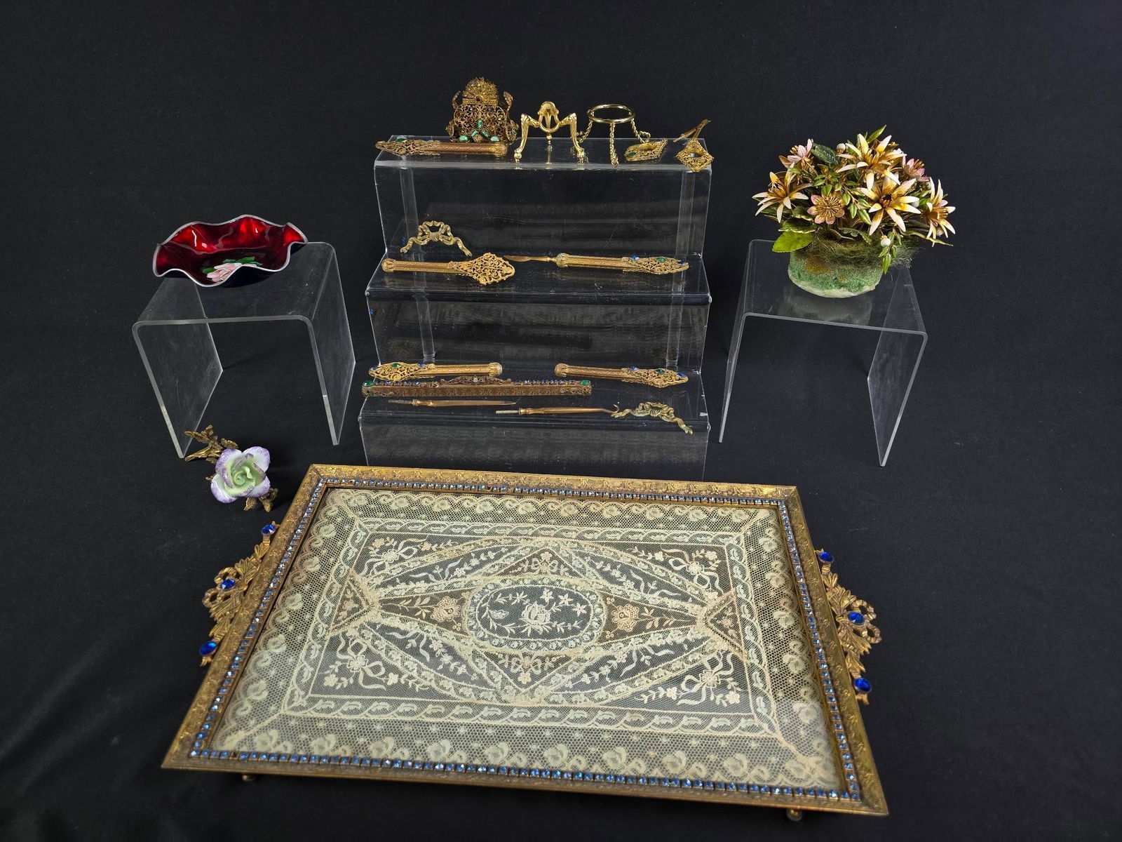 19 Pcs Enameled and Jeweled Collectibles (1 of 6)