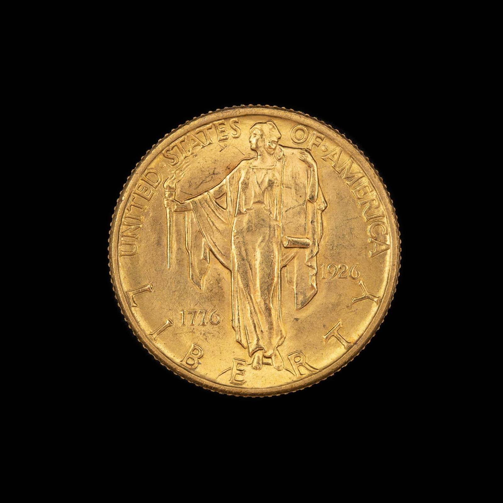 1926 Sesquicentennial $2 1/2 Dollar Gold Coin (1 of 2)