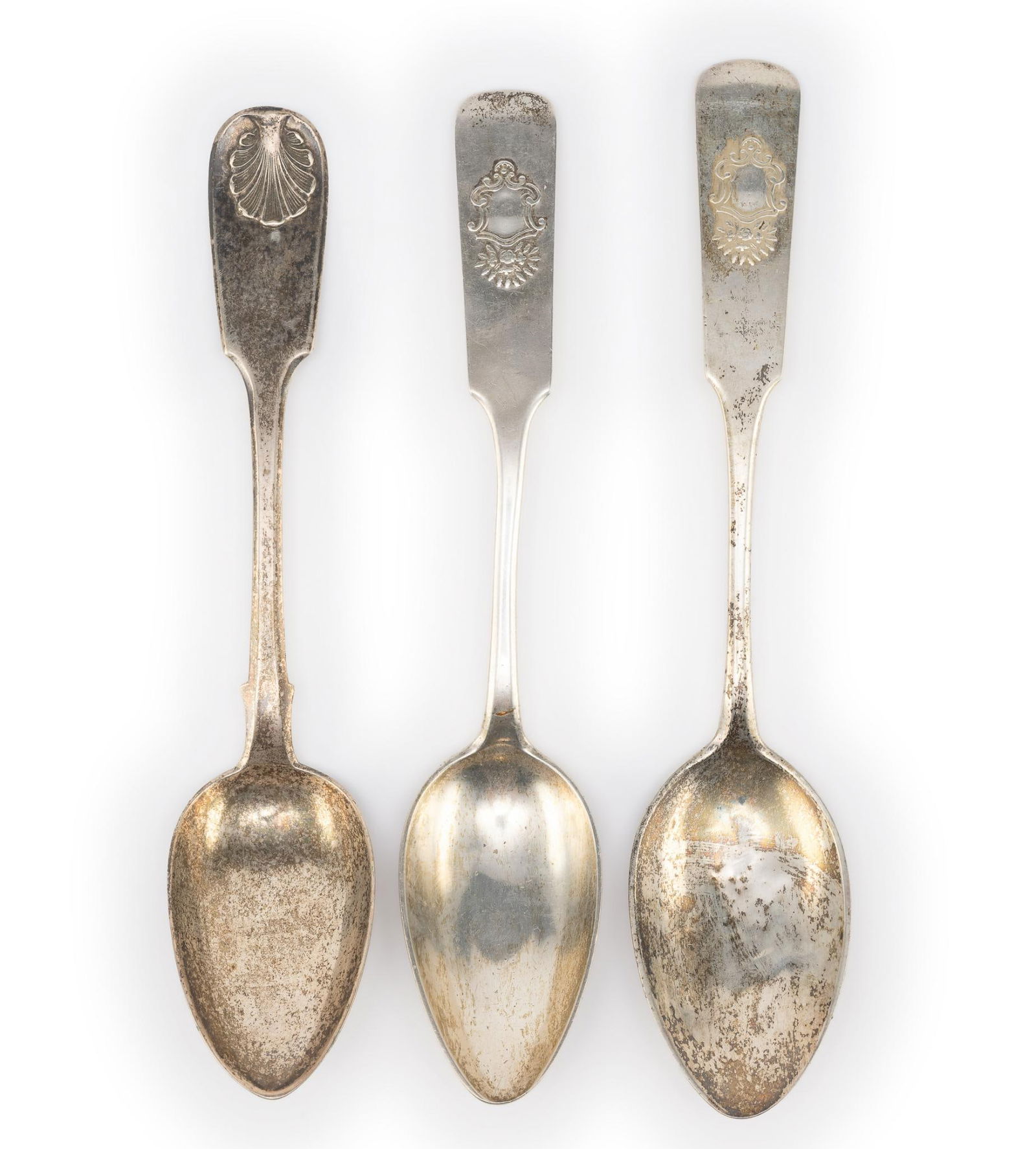 3 Antique Russian Silver Spoons (1 of 4)