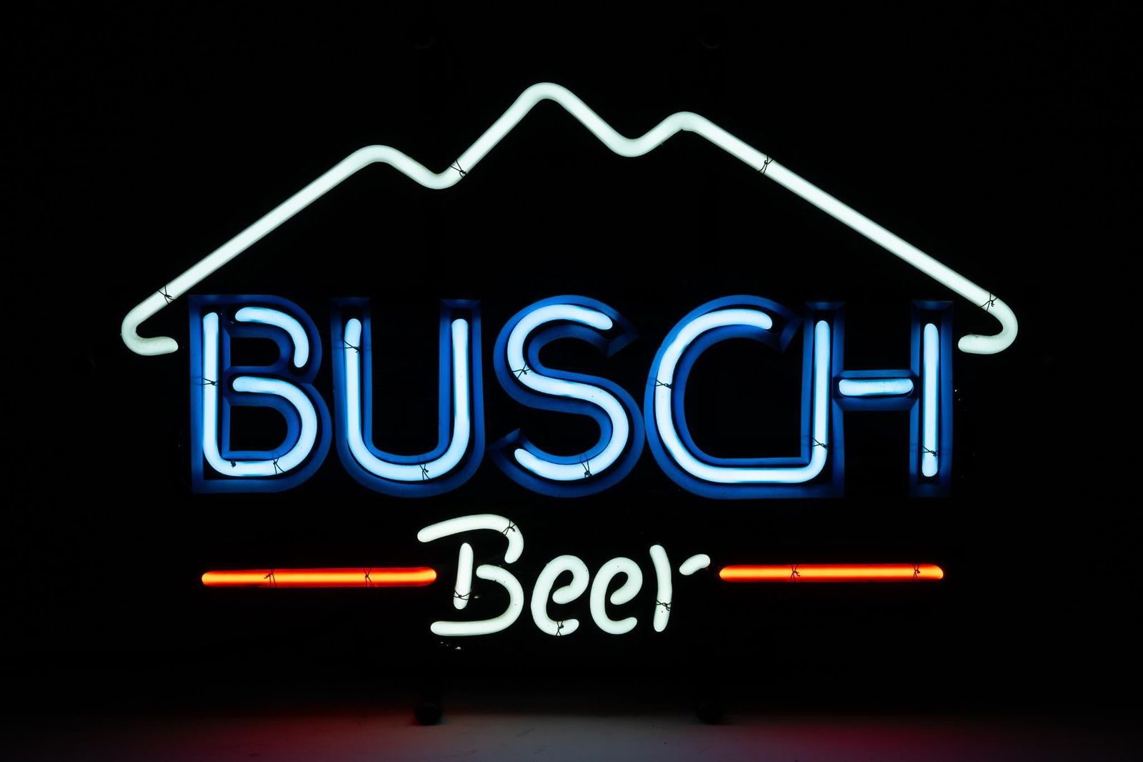 Busch Beer Mountain Neon Sign (1 of 4)